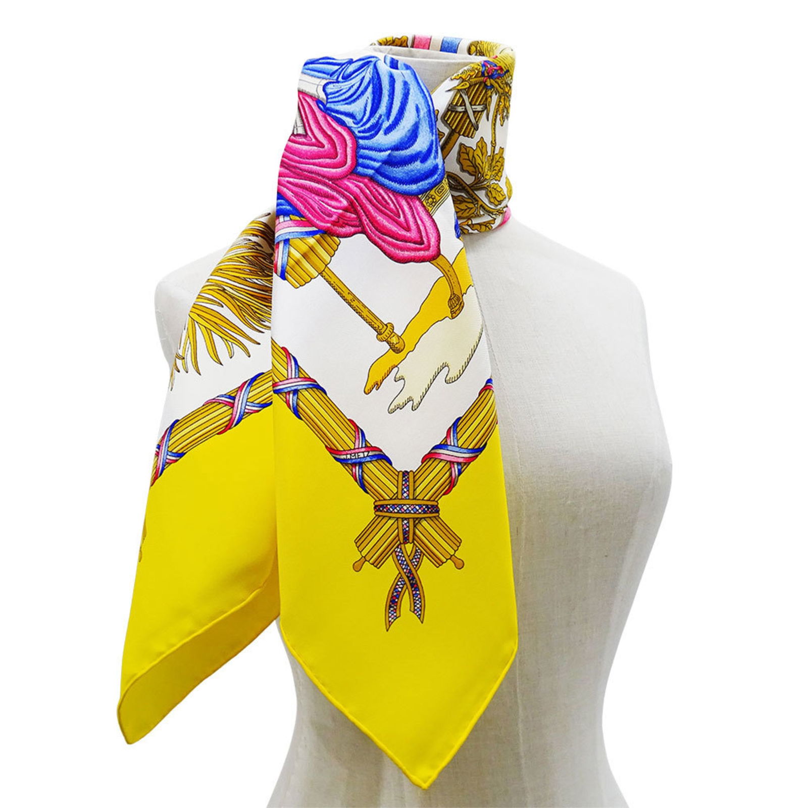Silk Hermes Scarf - 7