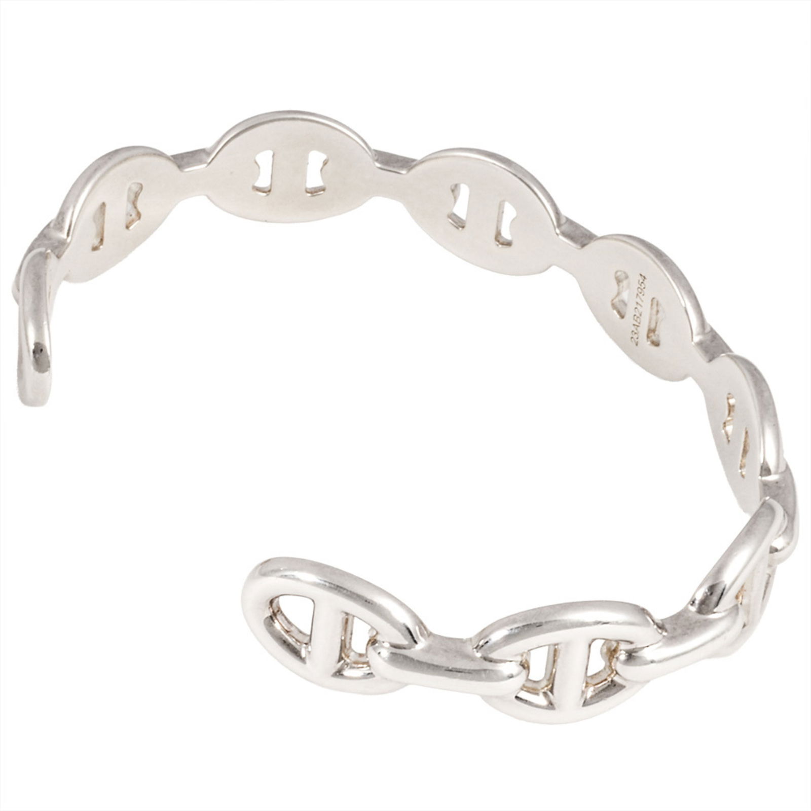 925 Hermes Bangle Silver - 2
