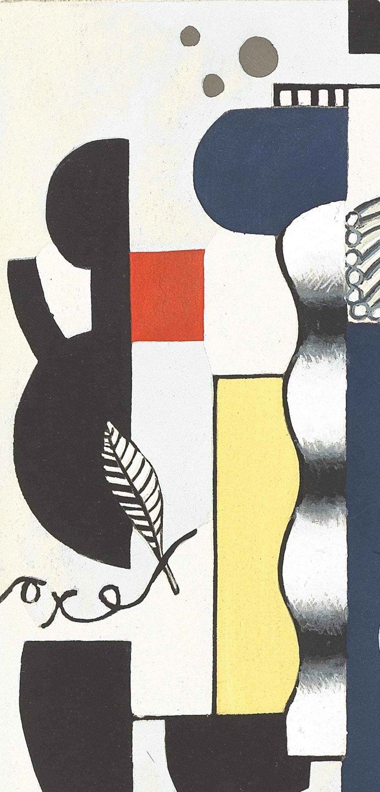 Lithograph - Fernand Lger - Composition - 2