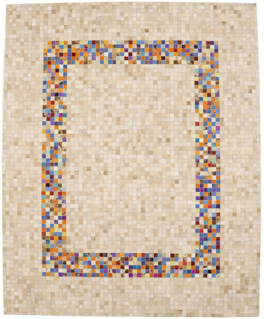 ft Multicolored Modern Leather Rug Large Contemporary Cowhide Decor Carpet 8X10: ft Multicolored Modern Leather Rug Large Contemporary Cowhide Decor Carpet 8X10 This listing features ft Multicolored Modern Leather Rug Large Contemporary Cowhide Decor Carpet 8X10. Item specifics ar