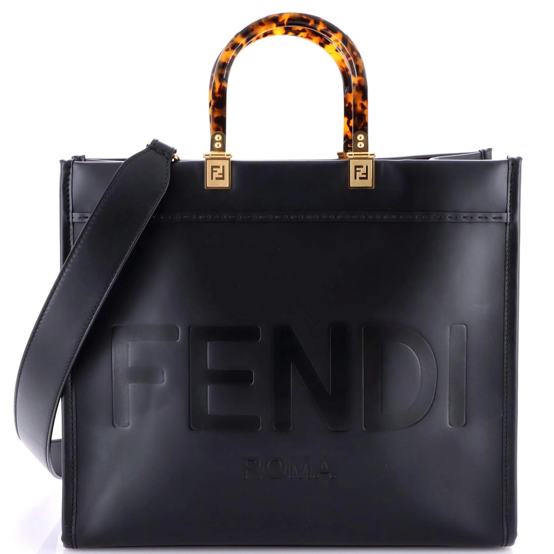 Medium Fendi Sunshine Shopper Tote Leather: Medium Fendi Sunshine Shopper Tote Leather This listing features Medium Fendi Sunshine Shopper Tote Leather. Item specifics are provided below. Item Specifics: Brand: Fendi Exterior Material: Leather