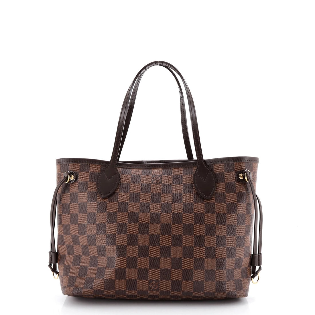 PM Louis Vuitton Neverfull Tote Damier: PM Louis Vuitton Neverfull Tote Damier This listing features PM Louis Vuitton Neverfull Tote Damier. Item specifics are provided below. Item Specifics: Brand: Louis Vuitton Exterior Material: Canvas C