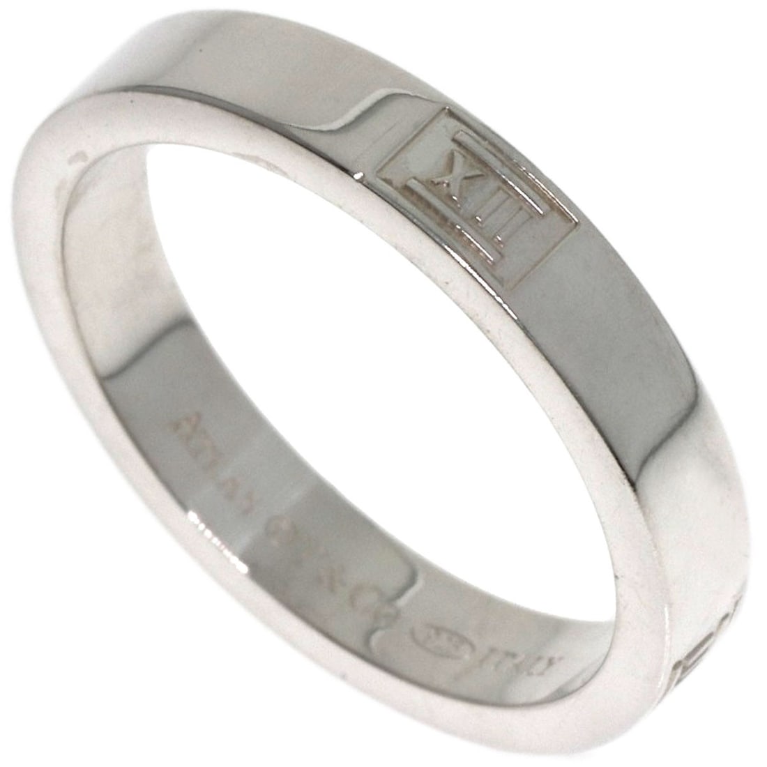 Silver TIFFANY&Co. Atlas Ring: Silver TIFFANY&Co. Atlas Ring This listing features Silver TIFFANY&Co. Atlas Ring. Item specifics are provided below. Item Specifics: Brand: TIFFANY&Co. Style: Ring Material: Silver Metal: SV Ring Siz