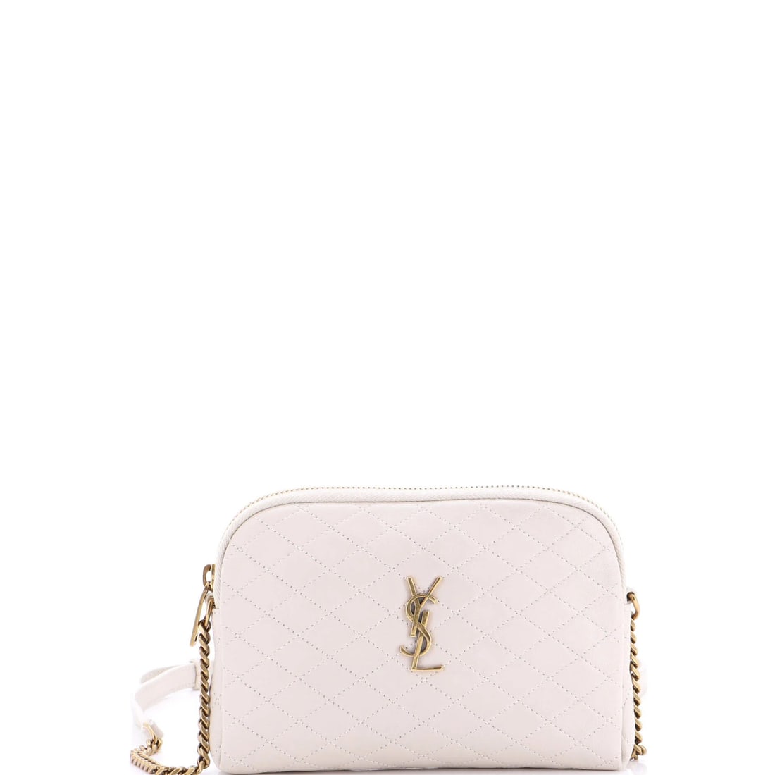 Leather Saint Laurent Gaby Zipped Pouch Crossbody Quilted: Leather Saint Laurent Gaby Zipped Pouch Crossbody Quilted This listing features Leather Saint Laurent Gaby Zipped Pouch Crossbody Quilted. Item specifics are provided below. Item Specifics: Brand: Sai