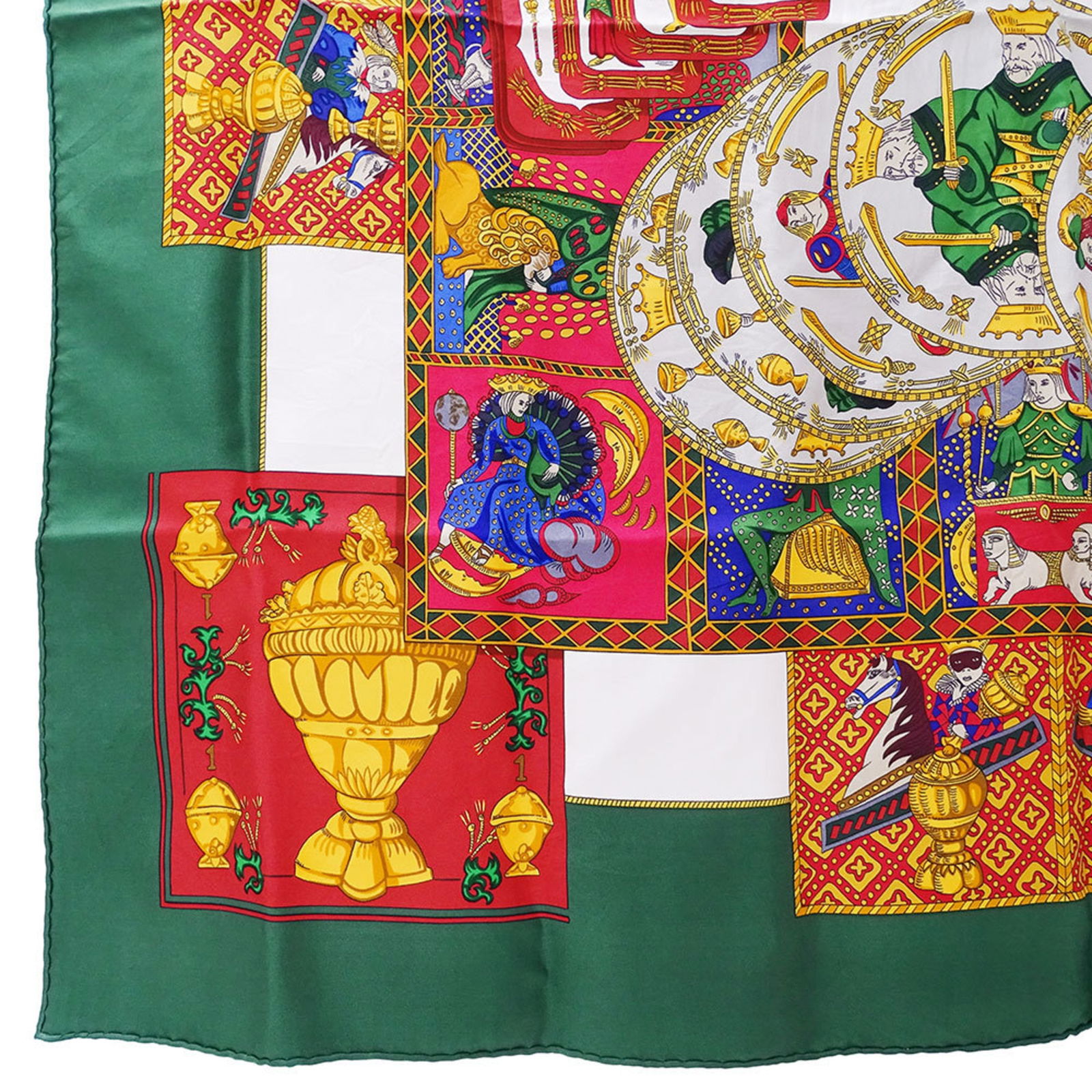 Silk Hermes Scarf - 4