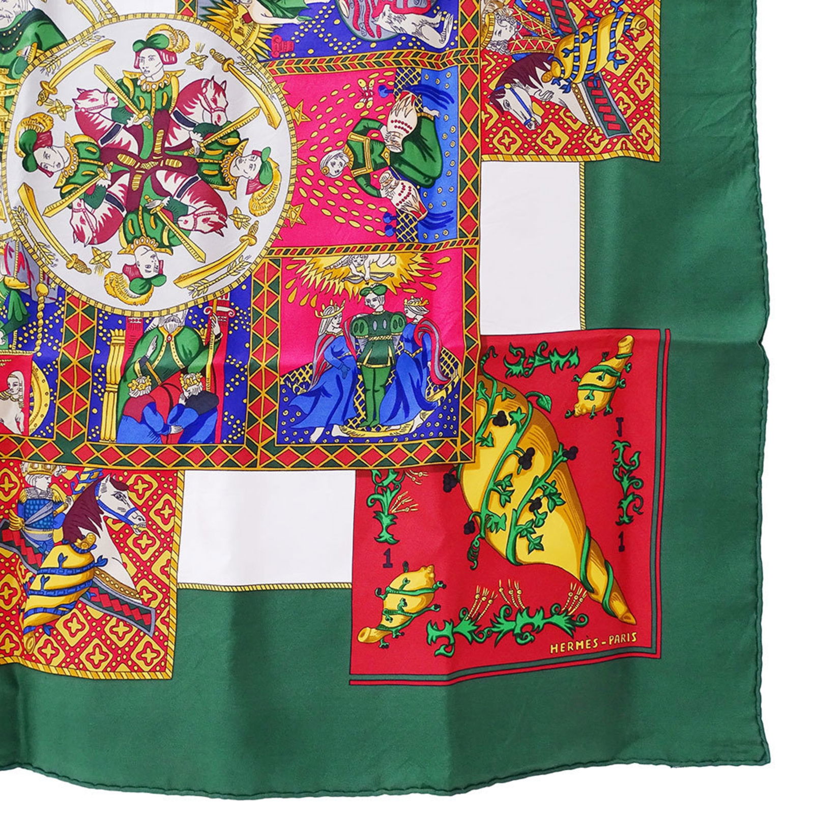 Silk Hermes Scarf - 5