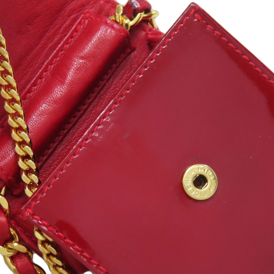 Enamel CHANEL COCO Mark ChainShoulder Accessory pouch - 10