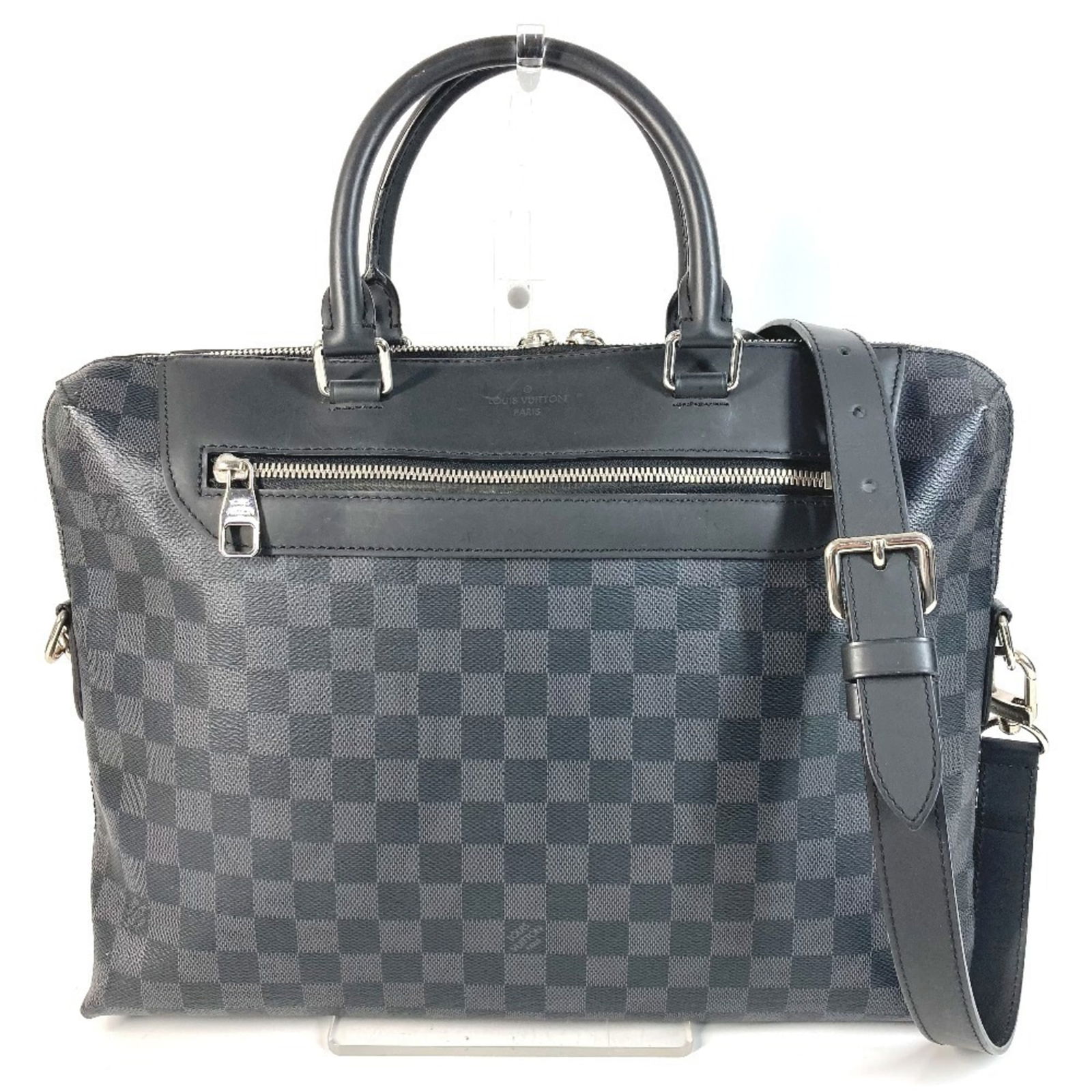 Shoulder Bag Damier Graphite - Louis Vuitton Briefcase: Shoulder Bag Damier Graphite - Louis Vuitton Briefcase This listing features Shoulder Bag Damier Graphite - Louis Vuitton Briefcase. Item specifics are provided below. Item Specifics: Brand: Louis