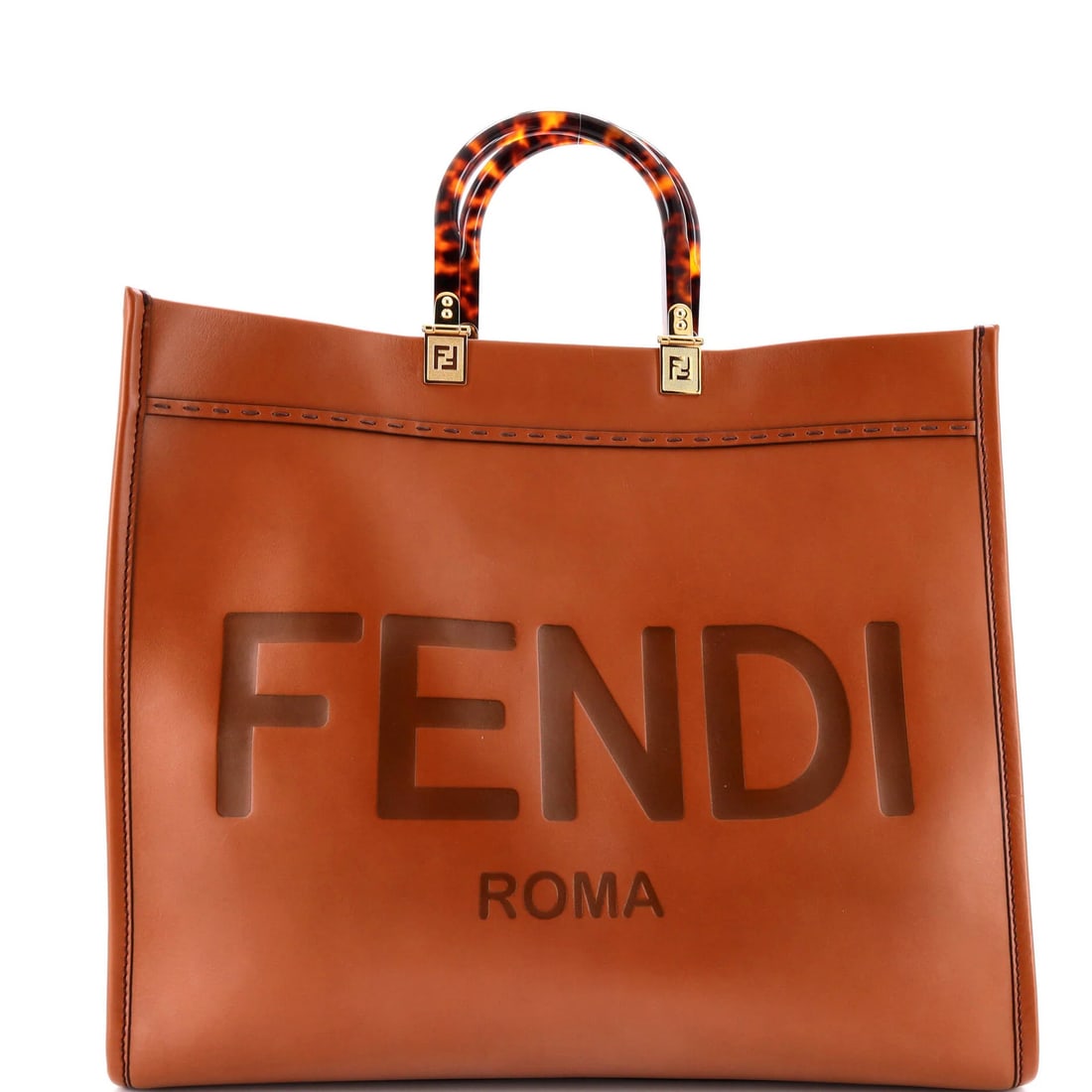 Large Fendi Sunshine Shopper Tote Leather (1 of 6)