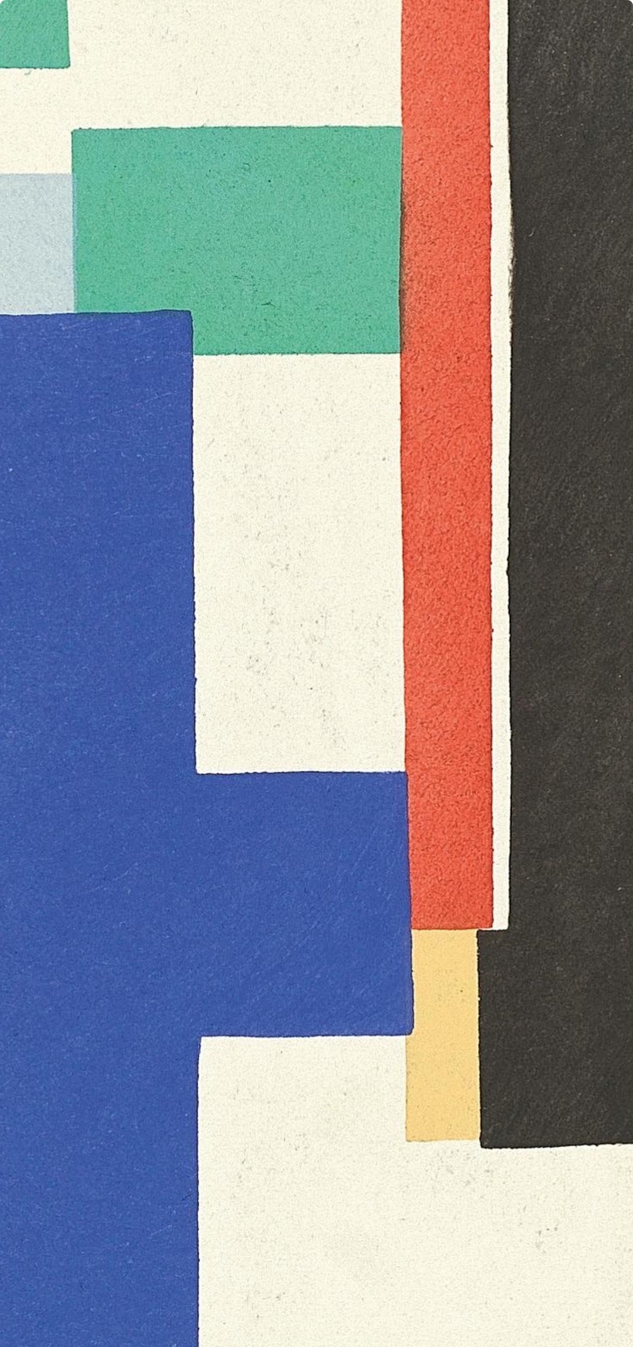 Lithograph - Fernand Lger - Composition - 4