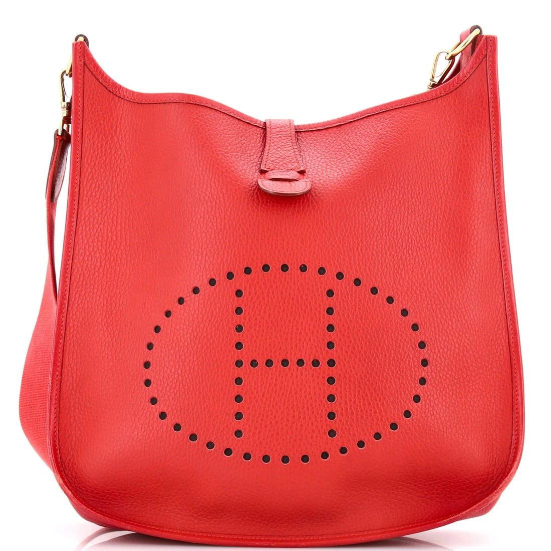 GM Hermes Evelyne Bag Gen I Clemence: GM Hermes Evelyne Bag Gen I Clemence This listing features GM Hermes Evelyne Bag Gen I Clemence. Item specifics are provided below. Item Specifics: Brand: Hermes Exterior Material: Leather Style: Cros
