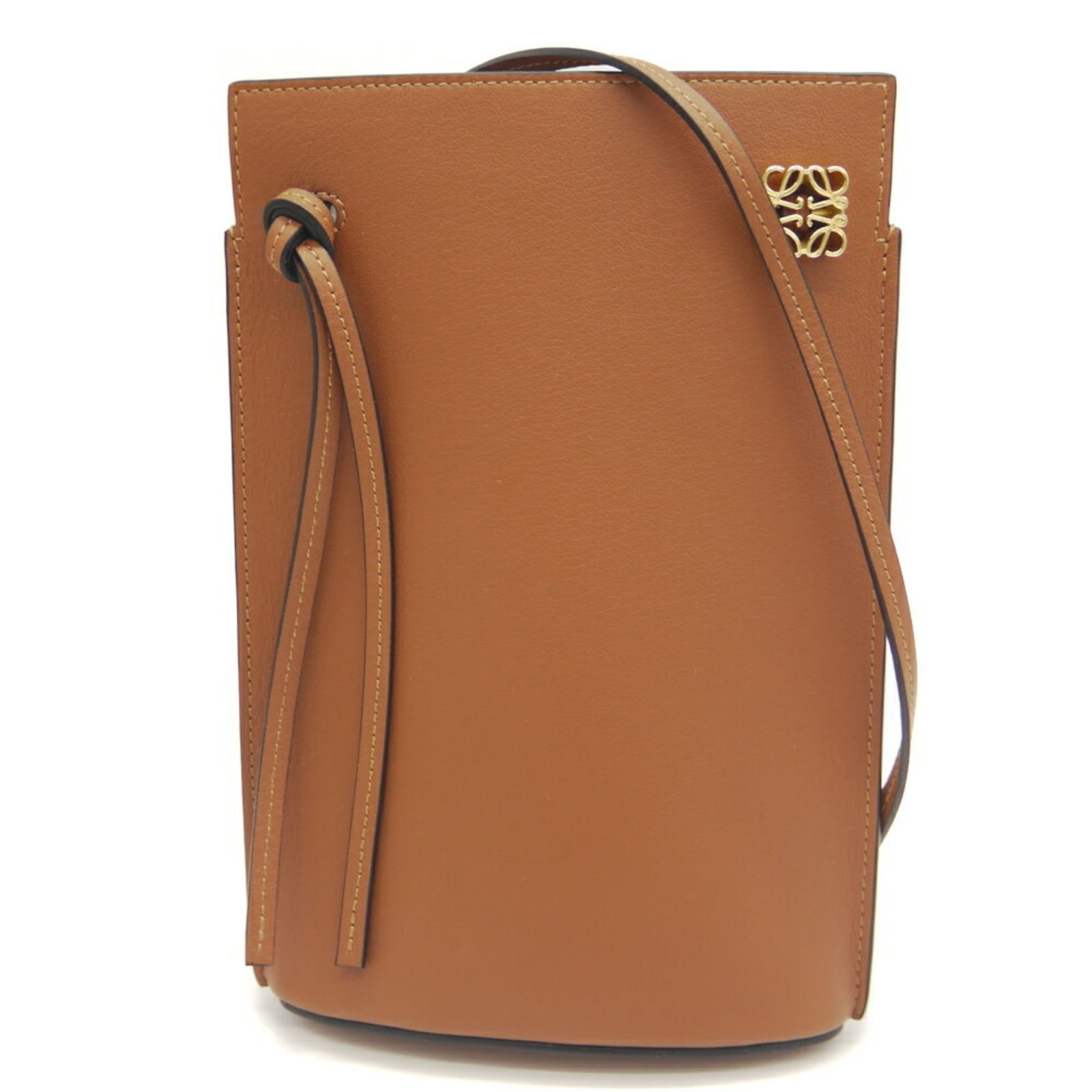 Leather Loewe Shoulder Bag (1 of 8)