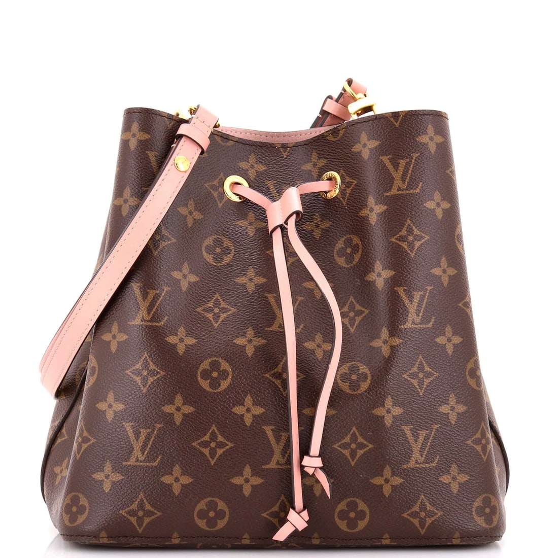 MM Louis Vuitton NeoNoe Handbag Monogram Canvas with Leather (1 of 8)