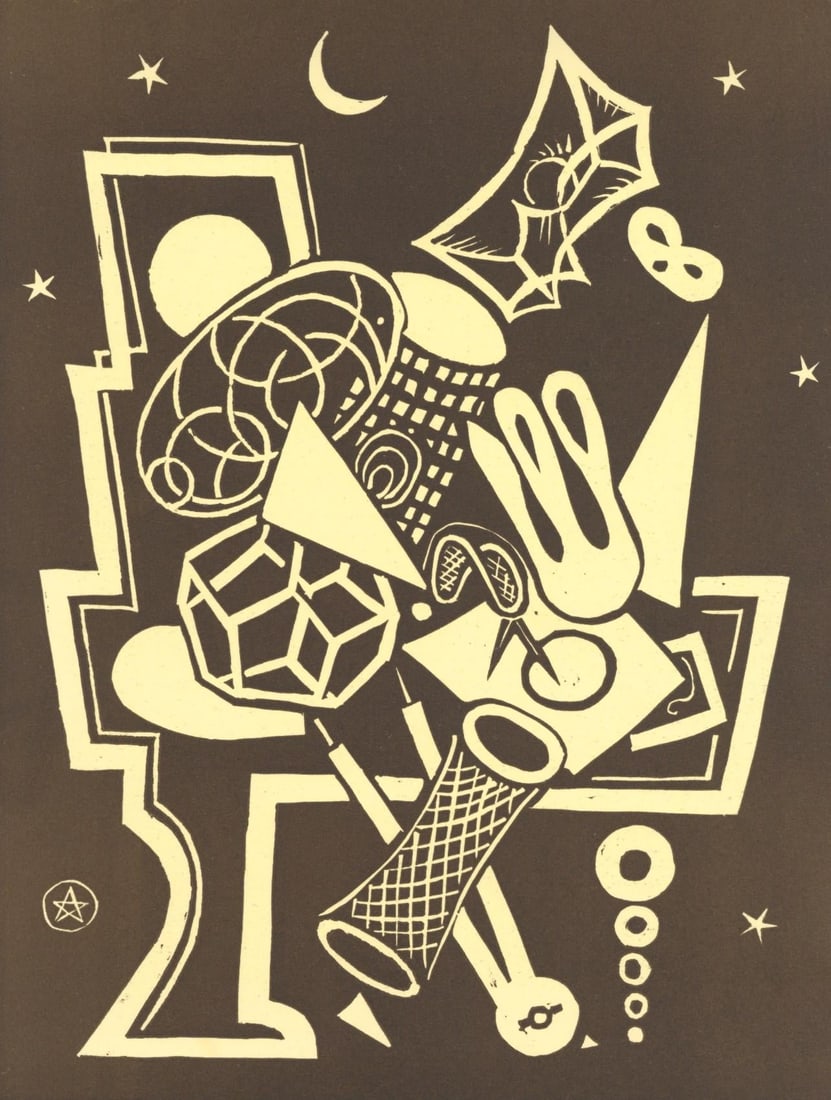 Etching and Engraving - John Joseph Wardell Power - L'homme calculateur - XXe sicle (1 of 5)