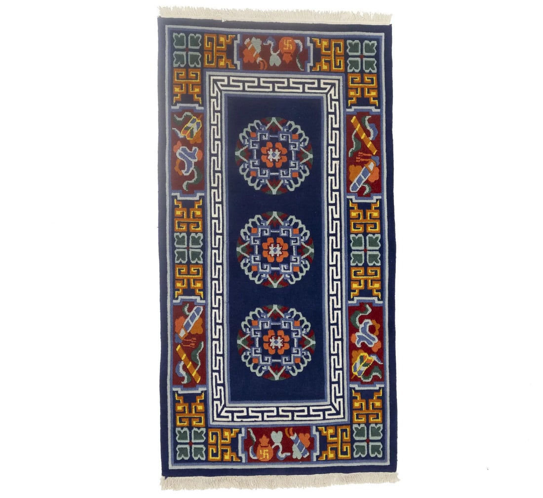 ft Hand-Carved Navy Blue Floral Art Deco Rug Chinese-Style Oriental Carpet 3X6: ft Hand-Carved Navy Blue Floral Art Deco Rug Chinese-Style Oriental Carpet 3X6 This listing features ft Hand-Carved Navy Blue Floral Art Deco Rug Chinese-Style Oriental Carpet 3X6. Item specifics are