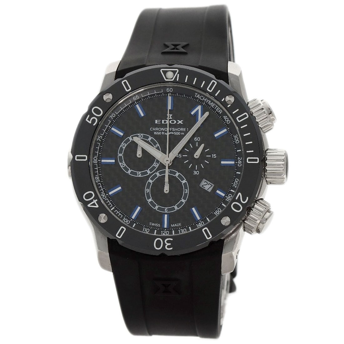 Rubber EDOX Chrono Offshore 1 Watches 10221-3-NIBU2 Stainless Steel/: Rubber EDOX Chrono Offshore 1 Watches 10221-3-NIBU2 Stainless Steel/ This listing features Rubber EDOX Chrono Offshore 1 Watches 10221-3-NIBU2 Stainless Steel/. Item specifics are provided below. Item