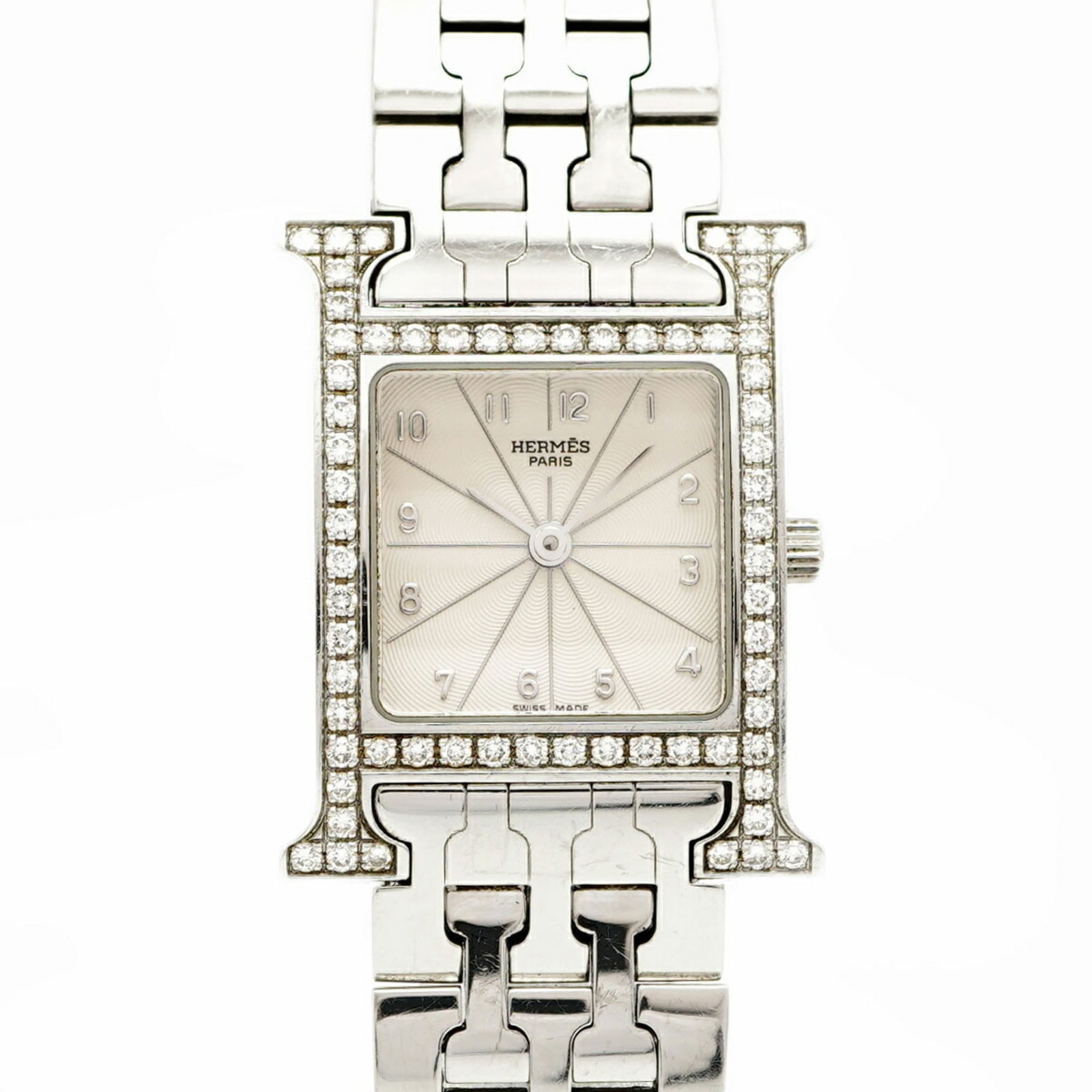 Wristwatch Hermes: Wristwatch Hermes This listing features Wristwatch Hermes. Item specifics are provided below. Item Specifics: Brand: Hermes Type: Wristwatch Gender: Women Material (Band): Stainless Steel Color (Dial)