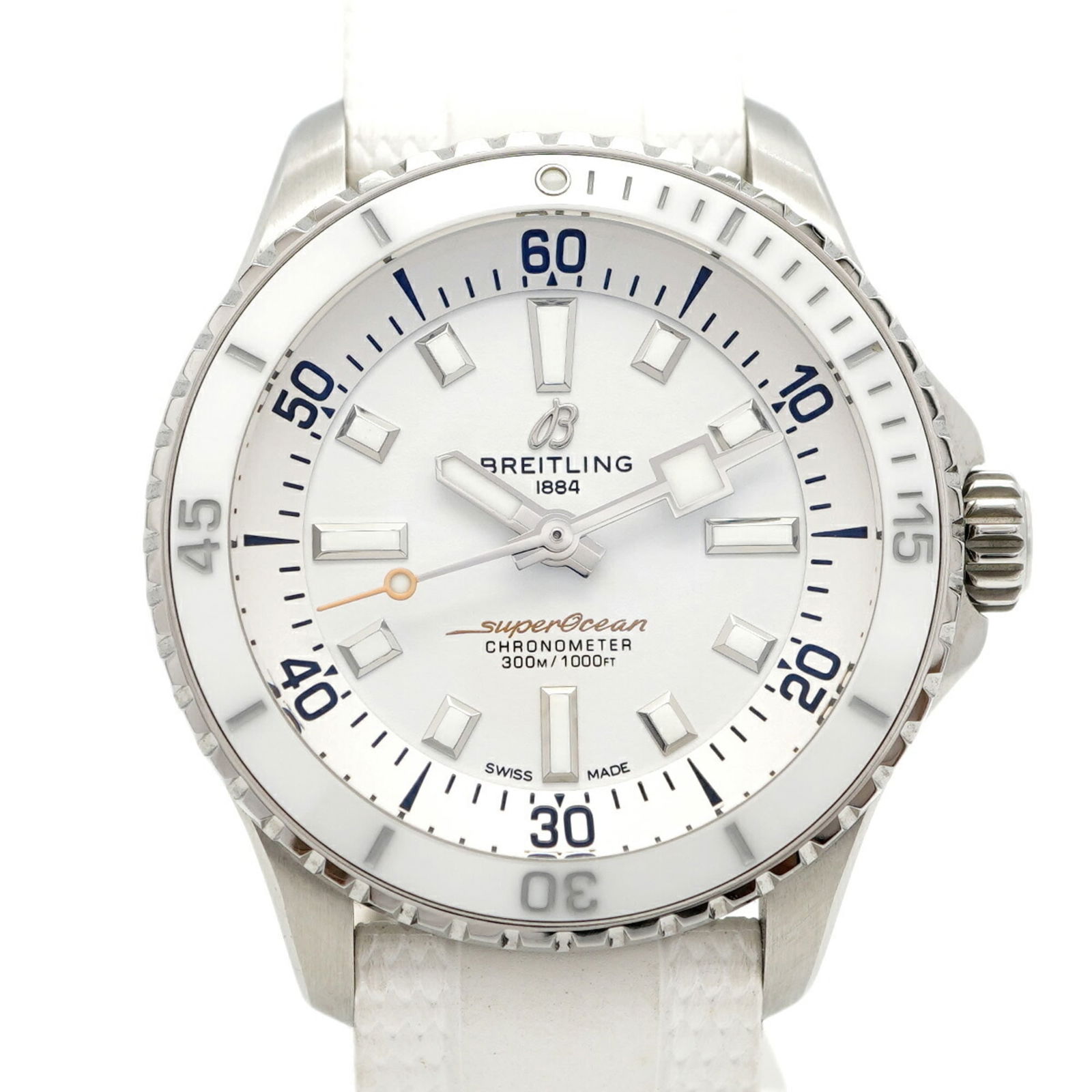 Wristwatch Breitling: Wristwatch Breitling This listing features Wristwatch Breitling. Item specifics are provided below. Item Specifics: Brand: Breitling Type: Wristwatch Gender: Boys Material (Band): Rubber Color (Dial):