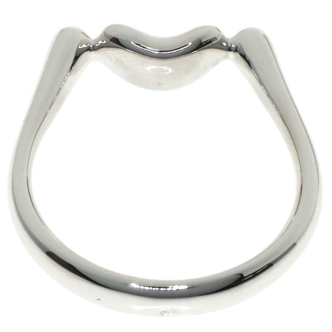 Silver TIFFANY&Co. Bean Ring - 4