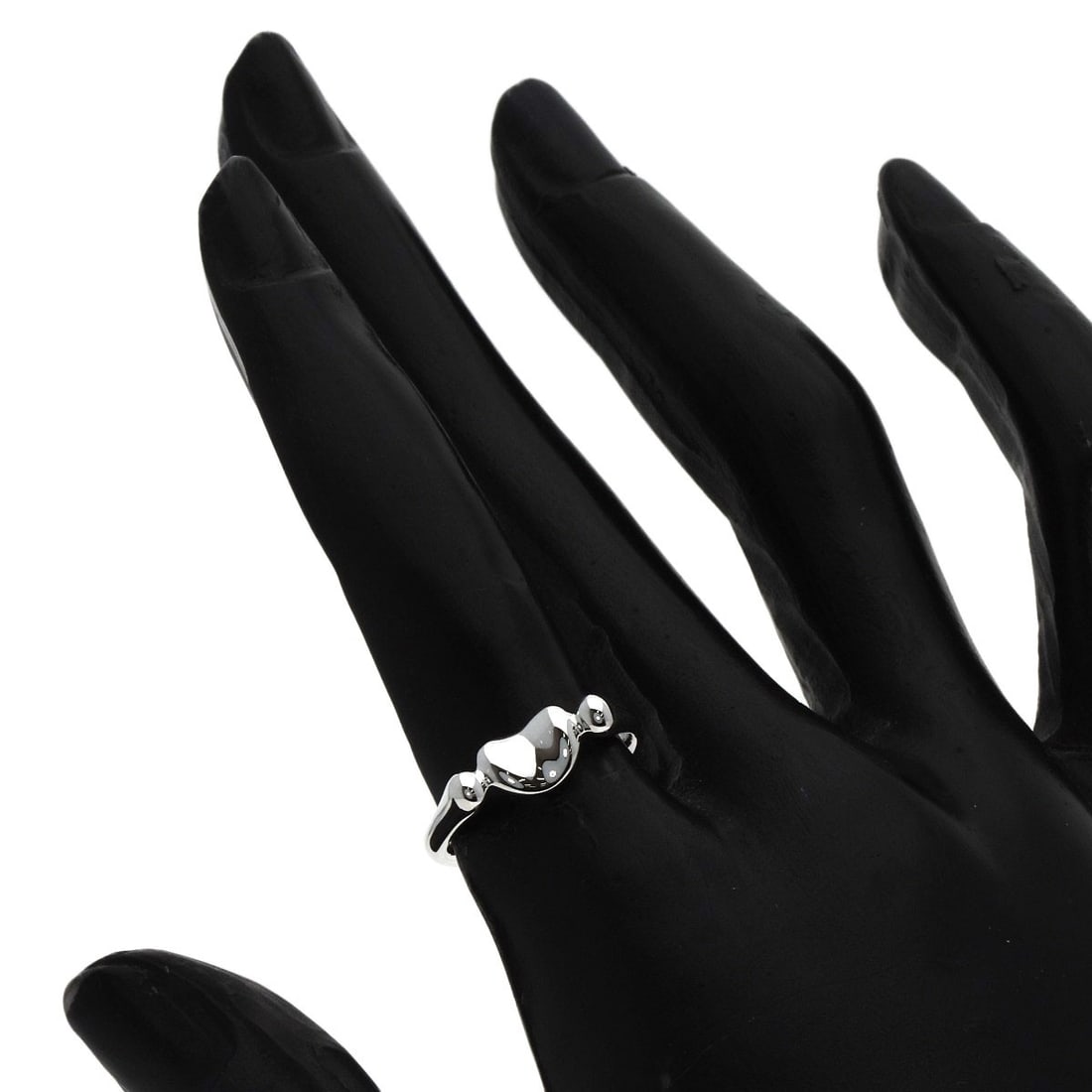 Silver TIFFANY&Co. Bean Ring - 7