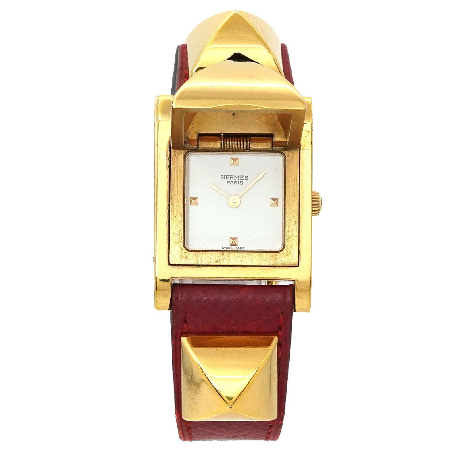 Wristwatch Hermes: Wristwatch Hermes This listing features Wristwatch Hermes. Item specifics are provided below. Item Specifics: Brand: Hermes Type: Wristwatch Gender: Women Material (Case): Gold Plated, Stainless Steel