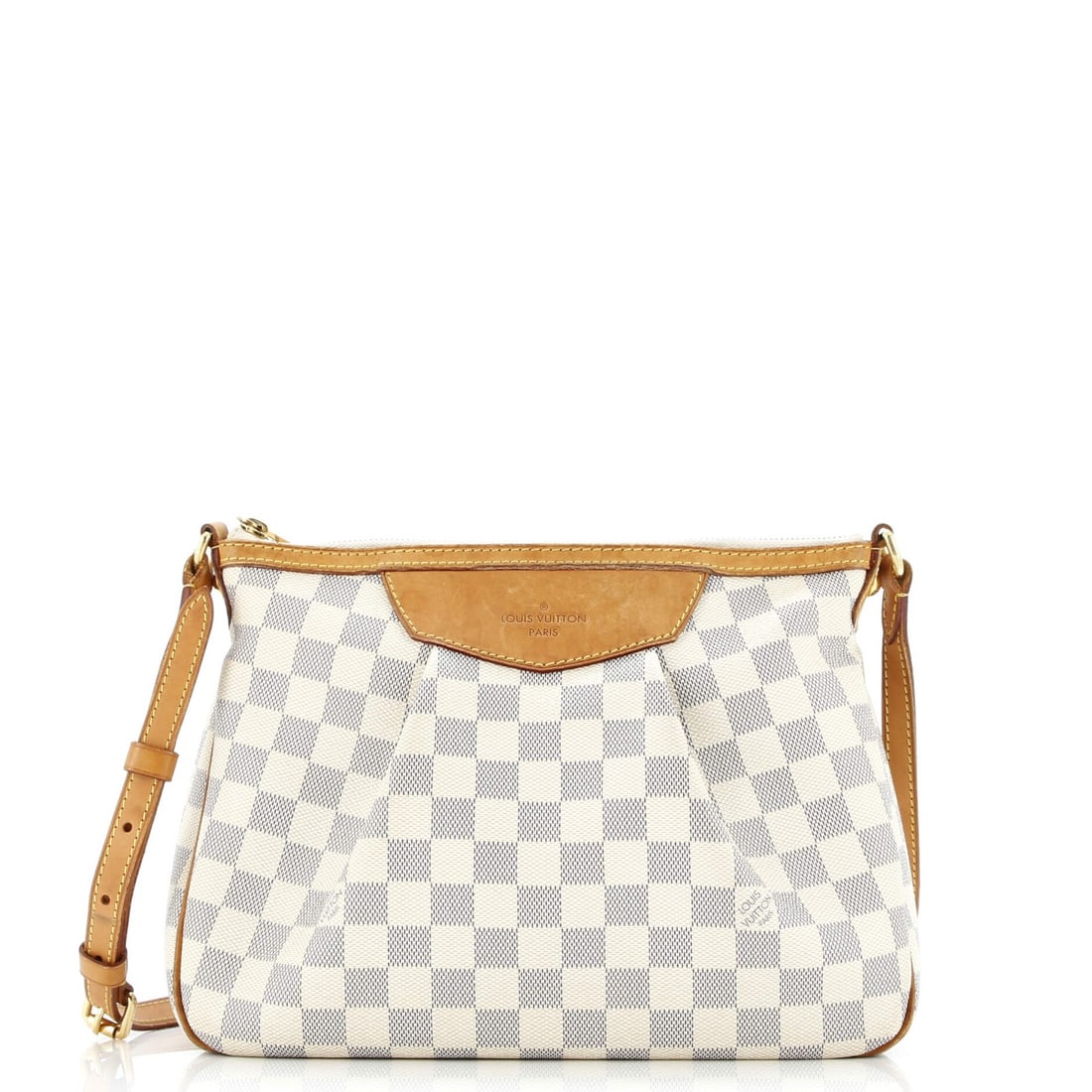 PM Louis Vuitton Siracusa Handbag Damier: PM Louis Vuitton Siracusa Handbag Damier This listing features PM Louis Vuitton Siracusa Handbag Damier. Item specifics are provided below. Item Specifics: Brand: Louis Vuitton Exterior Material: Canv