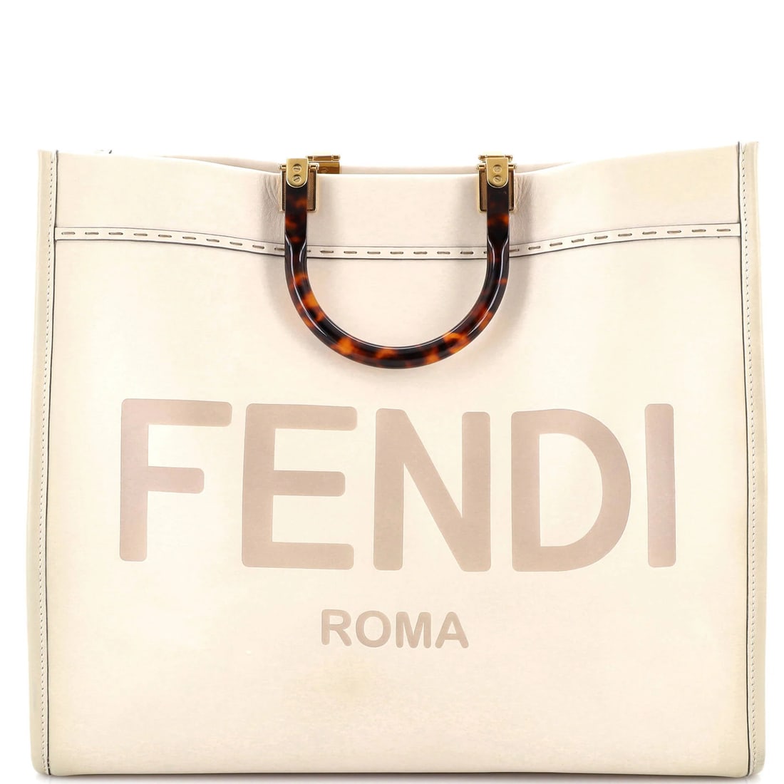 Large Fendi Sunshine Shopper Tote Leather: Large Fendi Sunshine Shopper Tote Leather This listing features Large Fendi Sunshine Shopper Tote Leather. Item specifics are provided below. Item Specifics: Brand: Fendi Exterior Material: Leather St