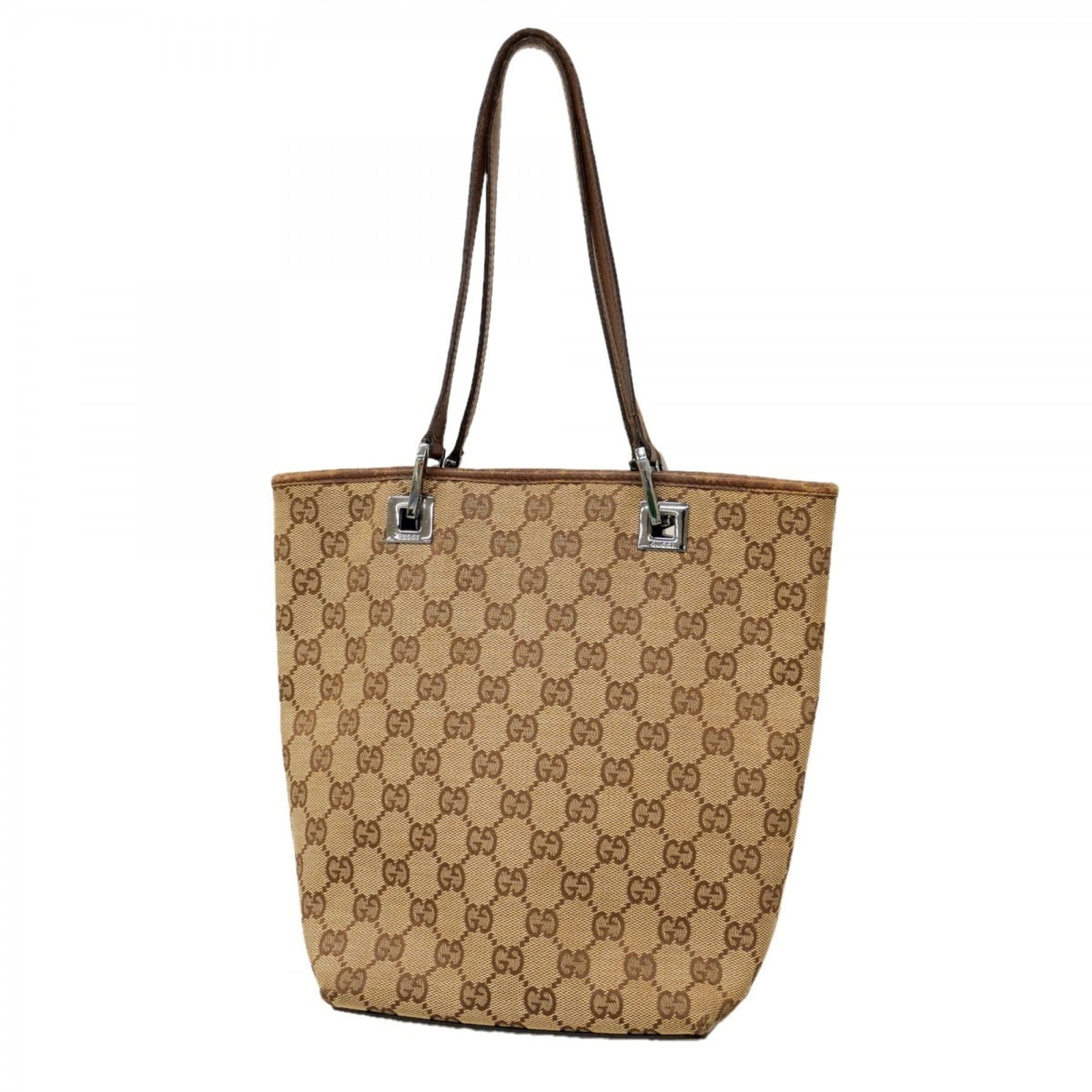 Canvas Gucci Tote Bag: Canvas Gucci Tote Bag This listing features Canvas Gucci Tote Bag. Item specifics are provided below. Item Specifics: Brand: Gucci Type: Tote Bag Material: Canvas Color: Beige, Brown Hardware Color: