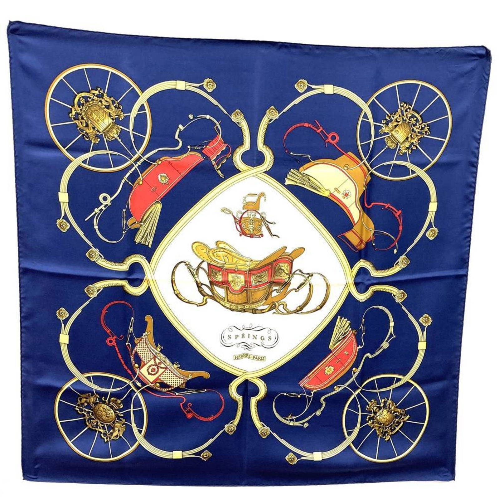 Silk Hermes Scarf: Silk Hermes Scarf This listing features Silk Hermes Scarf. Item specifics are provided below. Item Specifics: Brand: Hermes Type: Scarf Gender: Women Color: Navy Material: Silk Size (Lxw): 86cm x 88cm