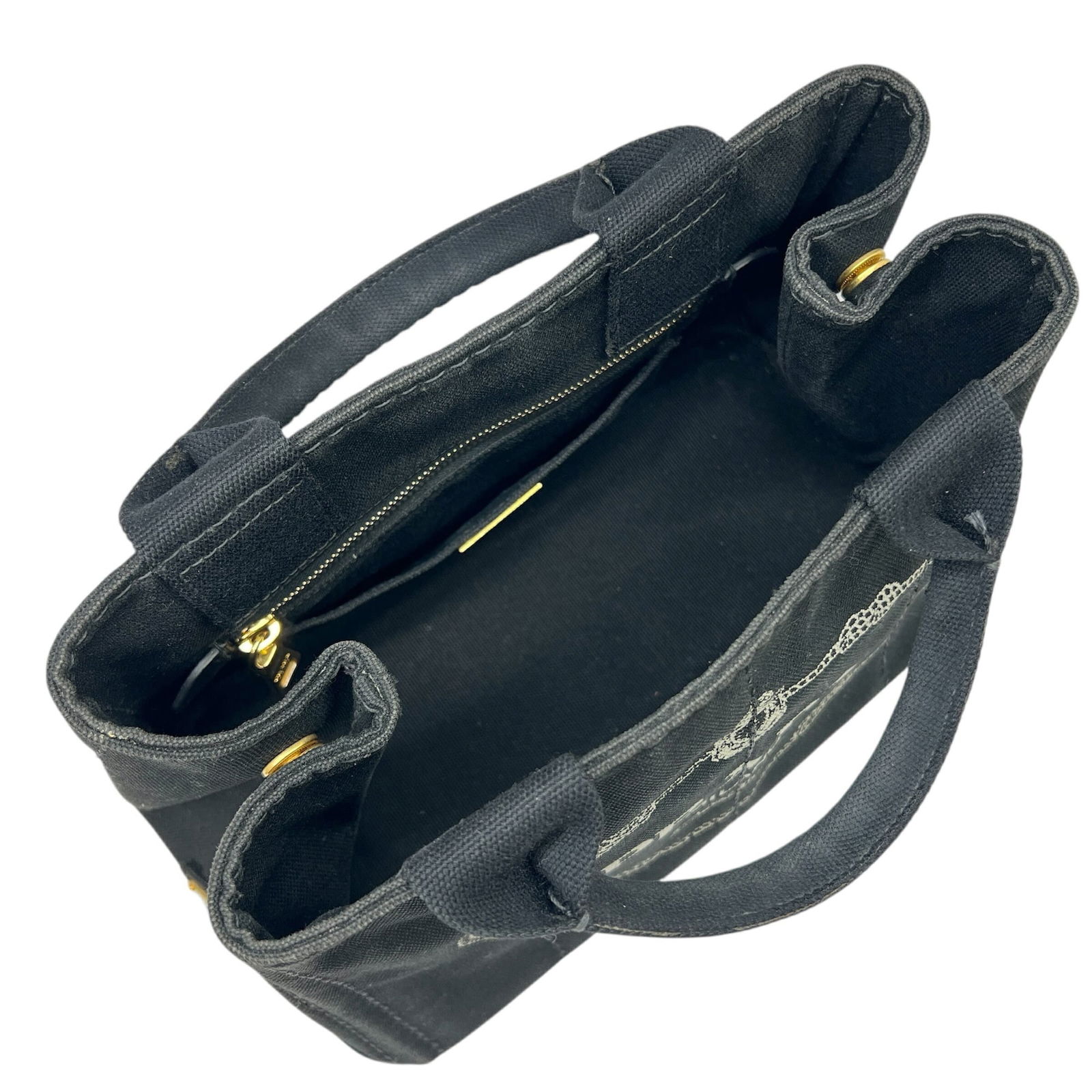 Canvas Prada Handbag - 7