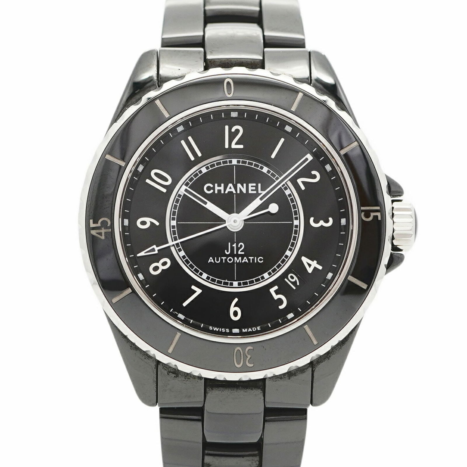 Wristwatch Chanel: Wristwatch Chanel This listing features Wristwatch Chanel. Item specifics are provided below. Item Specifics: Brand: Chanel Type: Wristwatch Gender: Men Material (Band): Ceramic Color (Dial): Black Ca