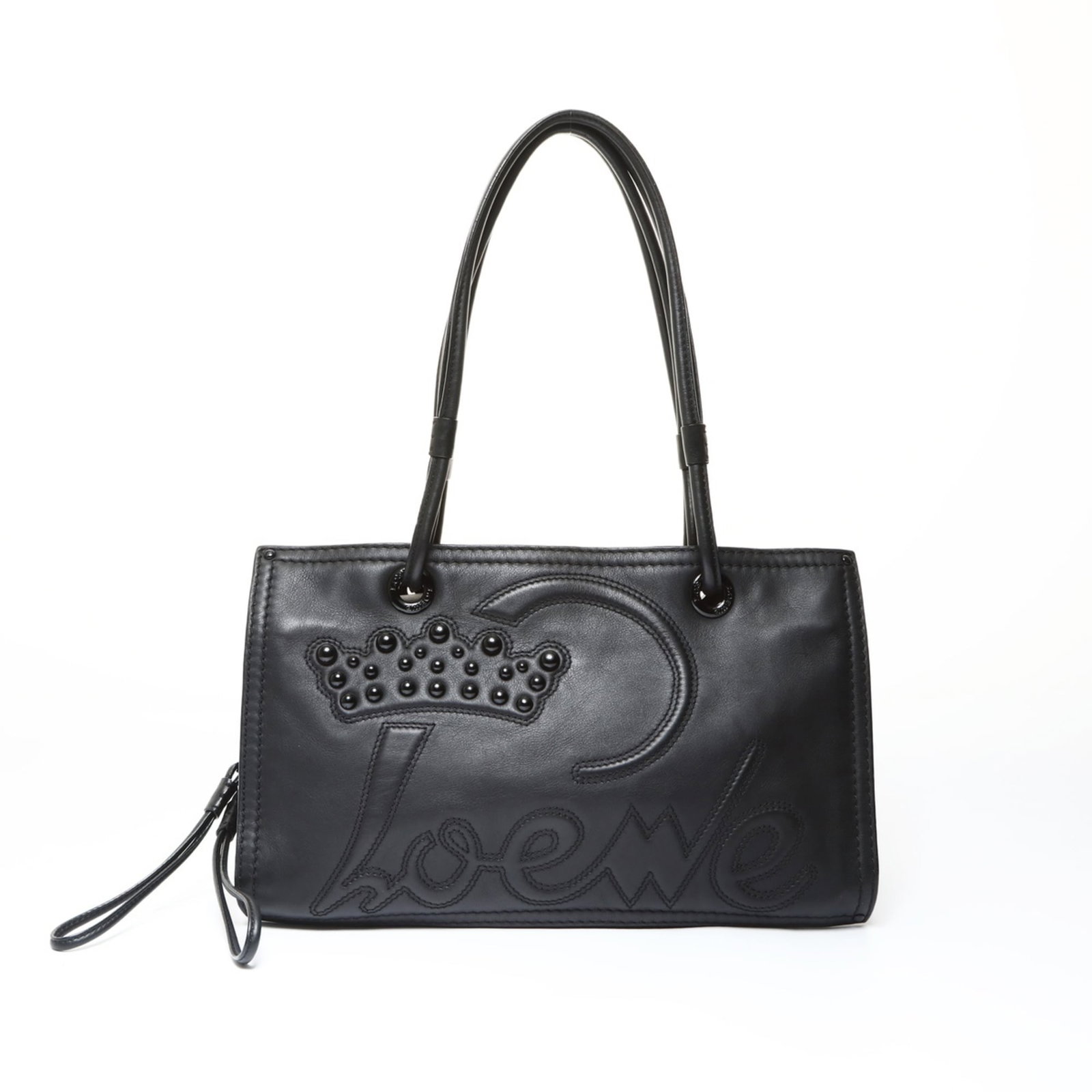 Tote Bag - Loewe Handbag: Tote Bag - Loewe Handbag This listing features Tote Bag - Loewe Handbag. Item specifics are provided below. Item Specifics: Brand: Loewe Type: Handbag, Tote Bag Color: Black Gender: Women Size (Hxwxd)