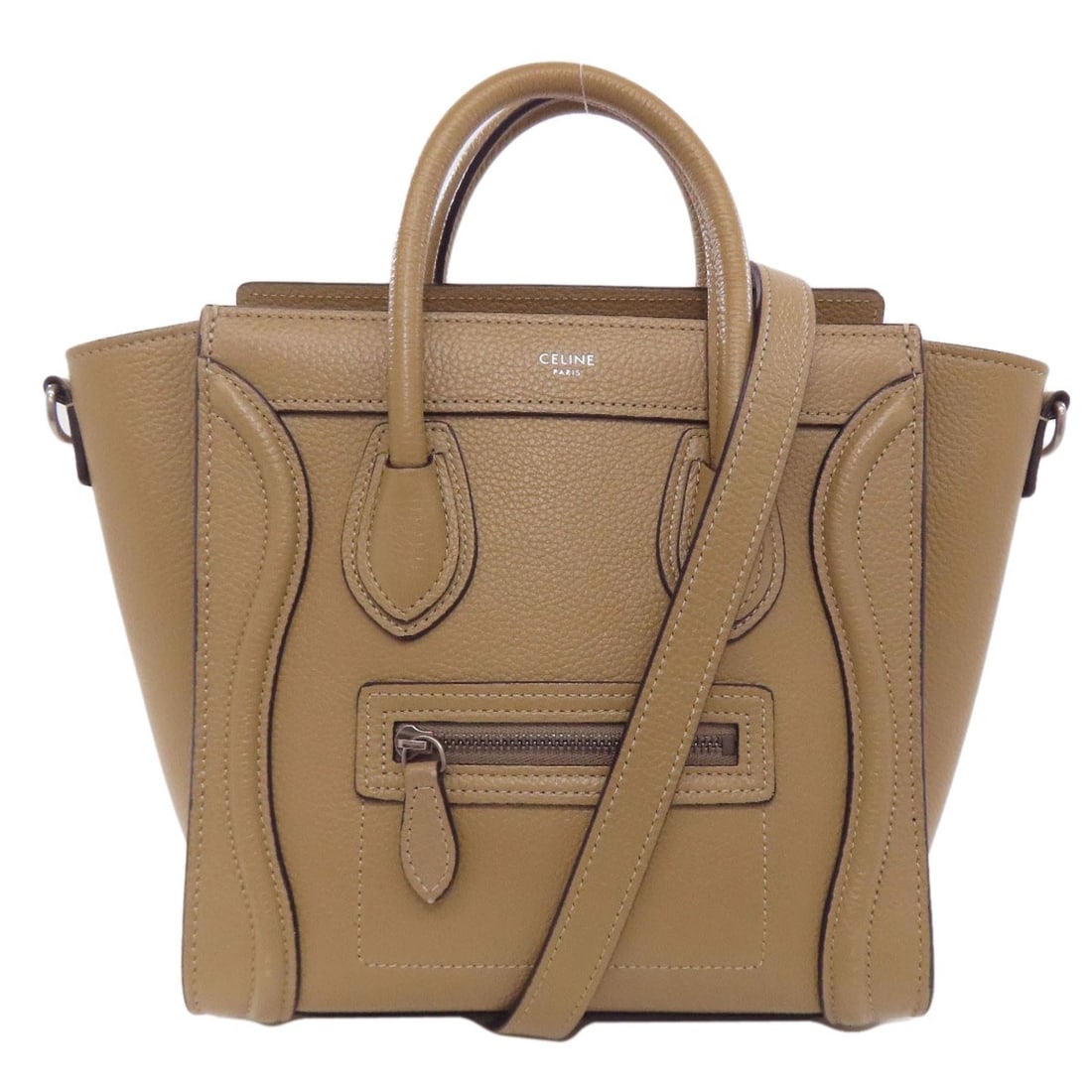 Calf CELINE Luggage nano 2 WAY Handbag: Calf CELINE Luggage nano 2 WAY Handbag This listing features Calf CELINE Luggage nano 2 WAY Handbag. Item specifics are provided below. Item Specifics: Brand: CELINE Style: Handbag Exterior Material: