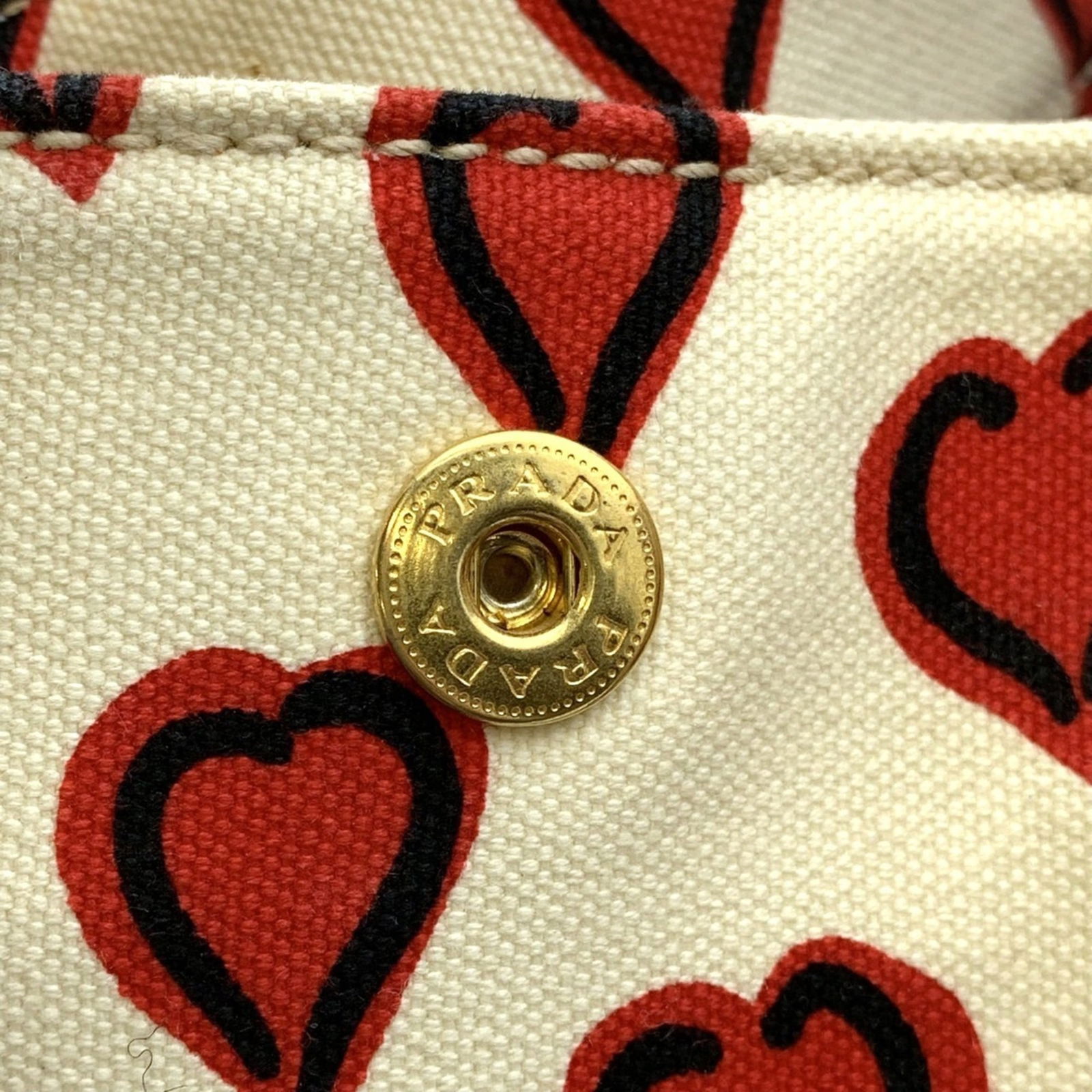 Canvas Prada Handbag - 12