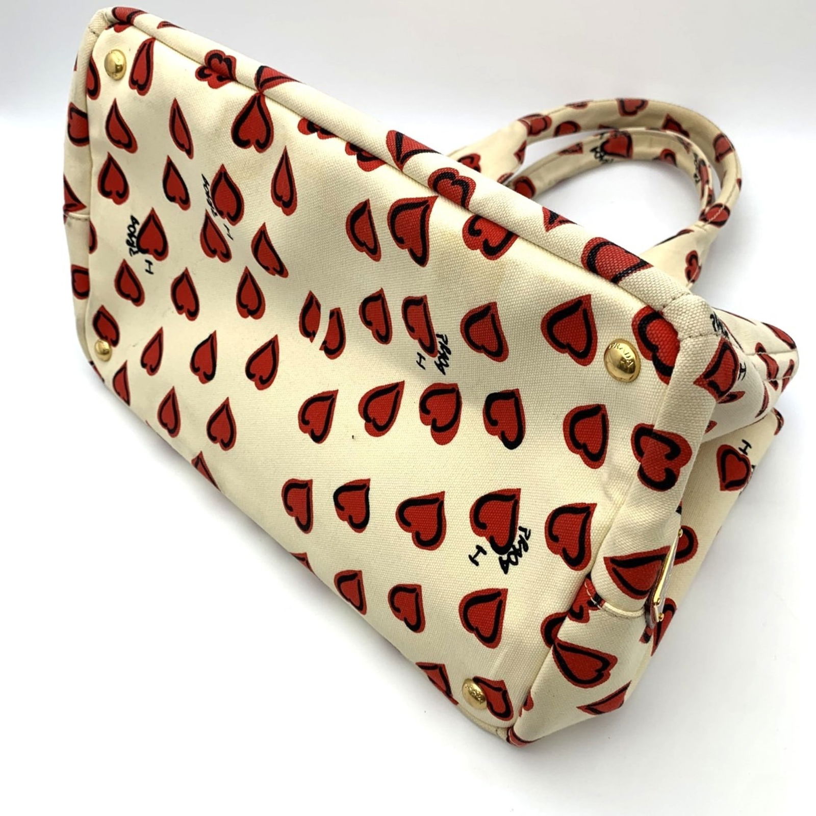 Canvas Prada Handbag - 3