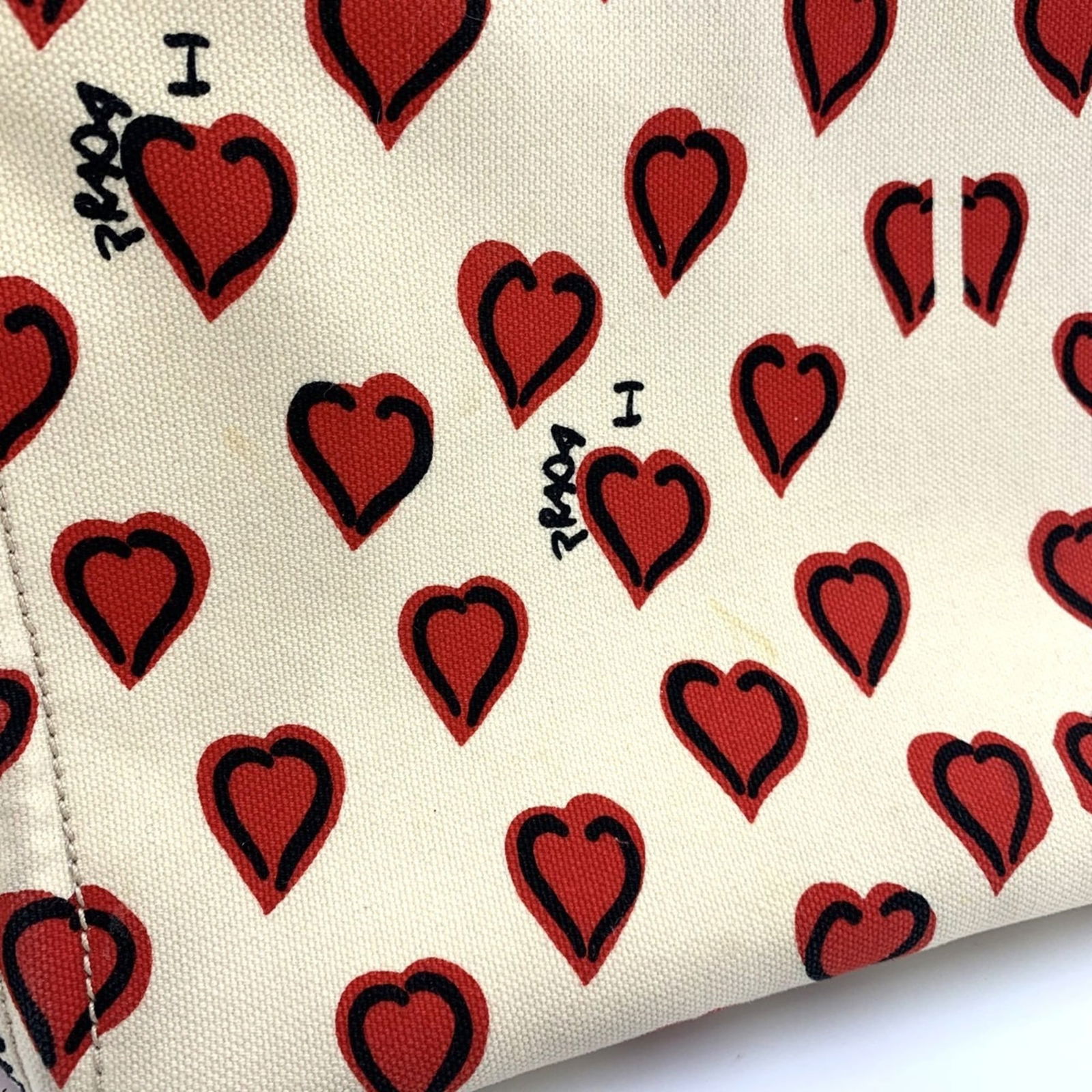 Canvas Prada Handbag - 5