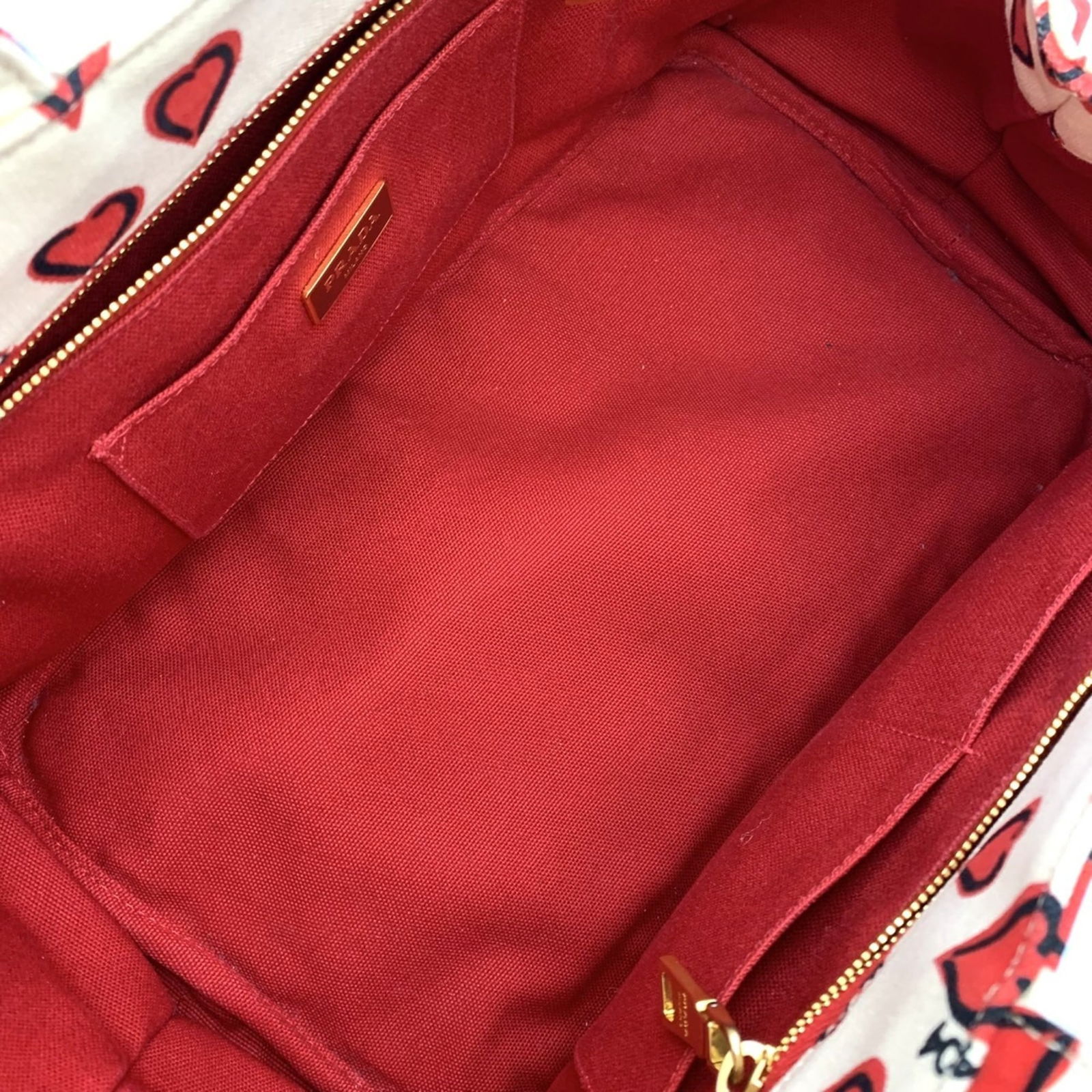 Canvas Prada Handbag - 7