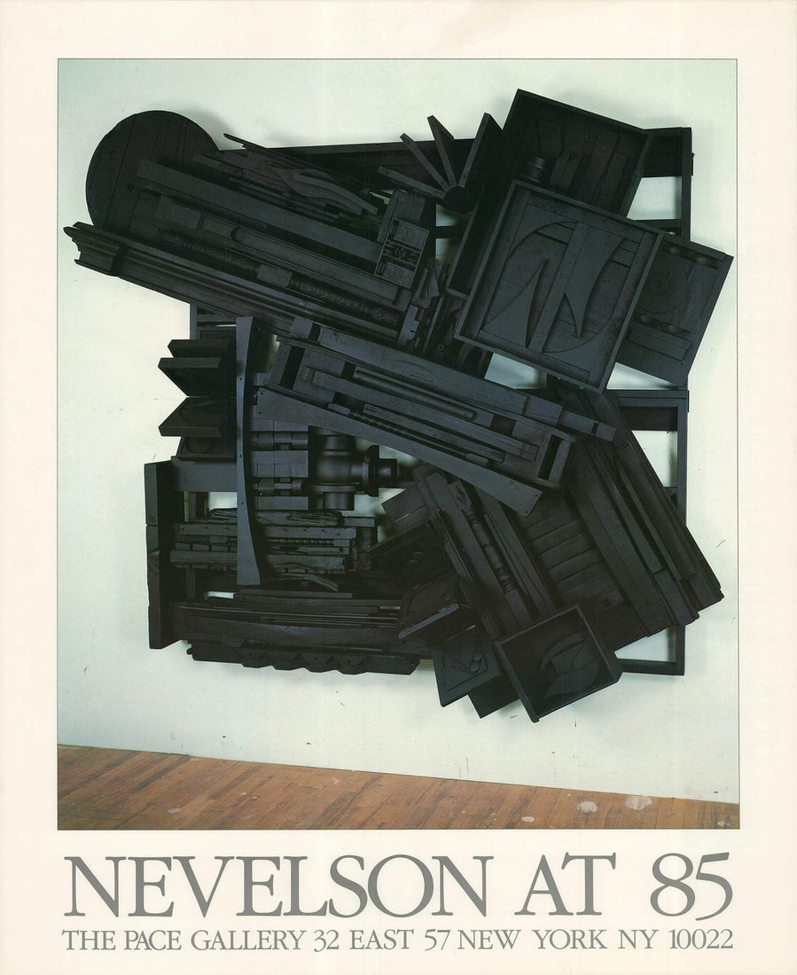 Lou LOUISE NEVELSON at 85 33" x 27" Offset Lithograph 1985 Contemporary: Lou LOUISE NEVELSON at 85 33" x 27" Offset Lithograph 1985 Contemporary This listing features Lou LOUISE NEVELSON at 85 33" x 27" Offset Lithograph 1985 Contemporary. Item specifics are provided below