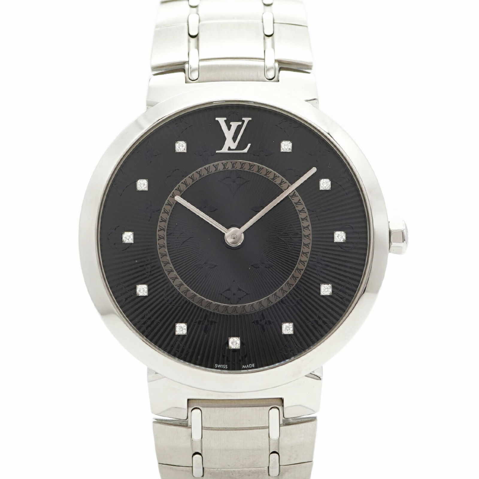 Wristwatch Louis Vuitton: Wristwatch Louis Vuitton This listing features Wristwatch Louis Vuitton. Item specifics are provided below. Item Specifics: Brand: Louis Vuitton Type: Wristwatch Gender: Men Material (Band): Stainless