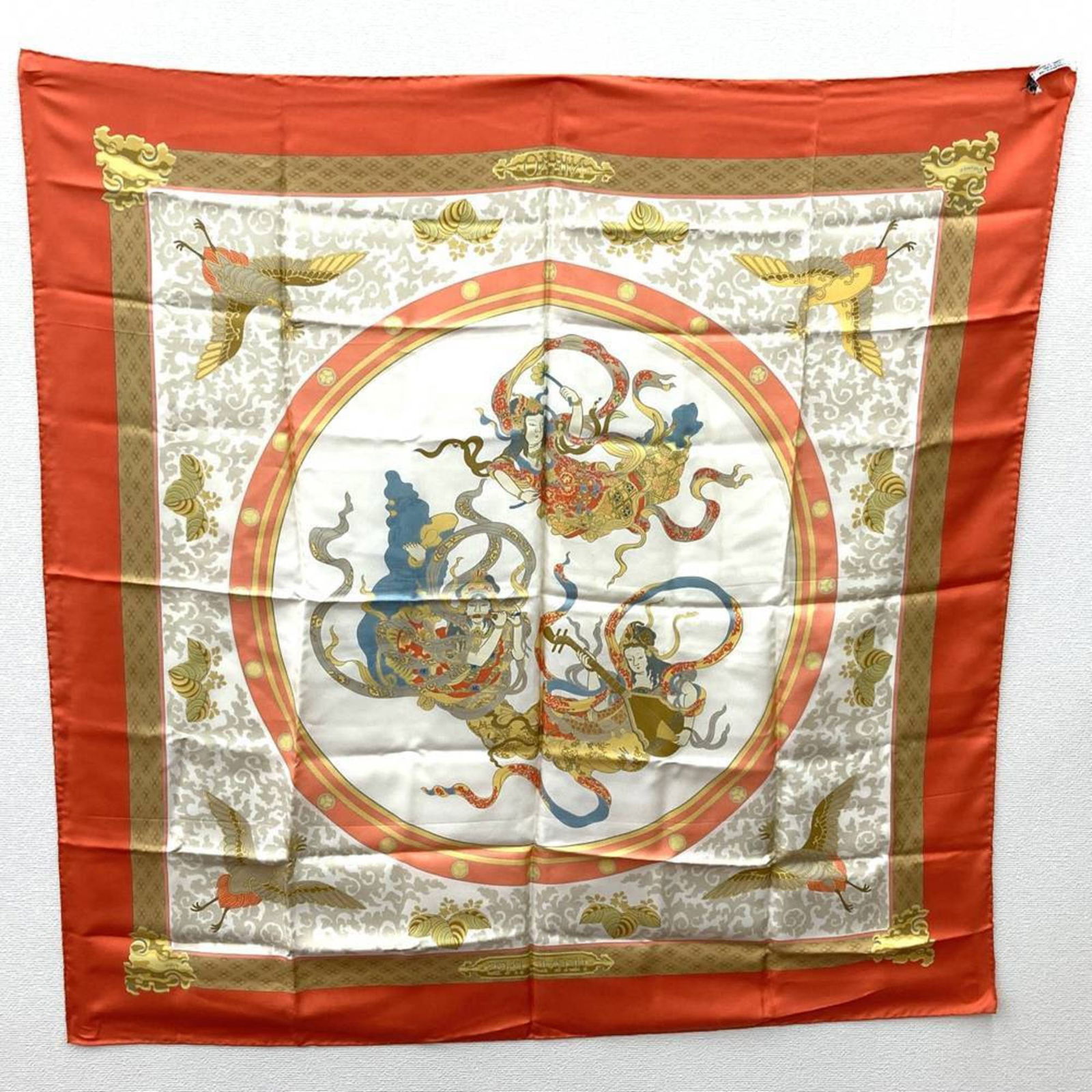 Silk Hermes Scarf - 2