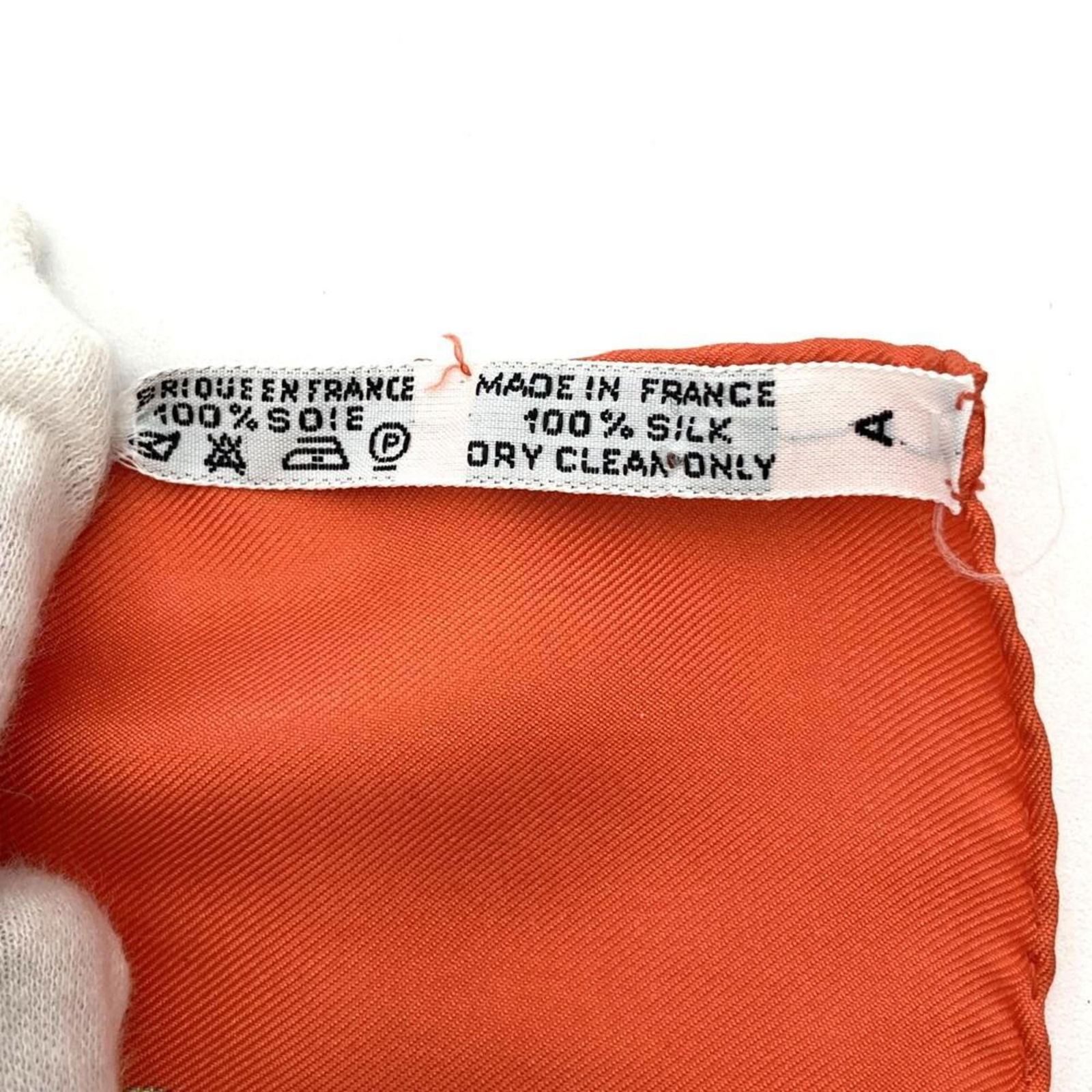 Silk Hermes Scarf - 4