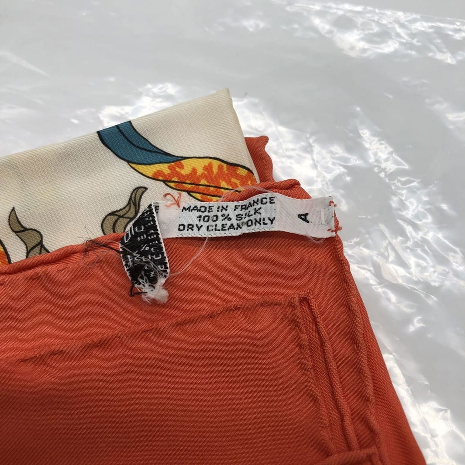 Silk Hermes Scarf - 5