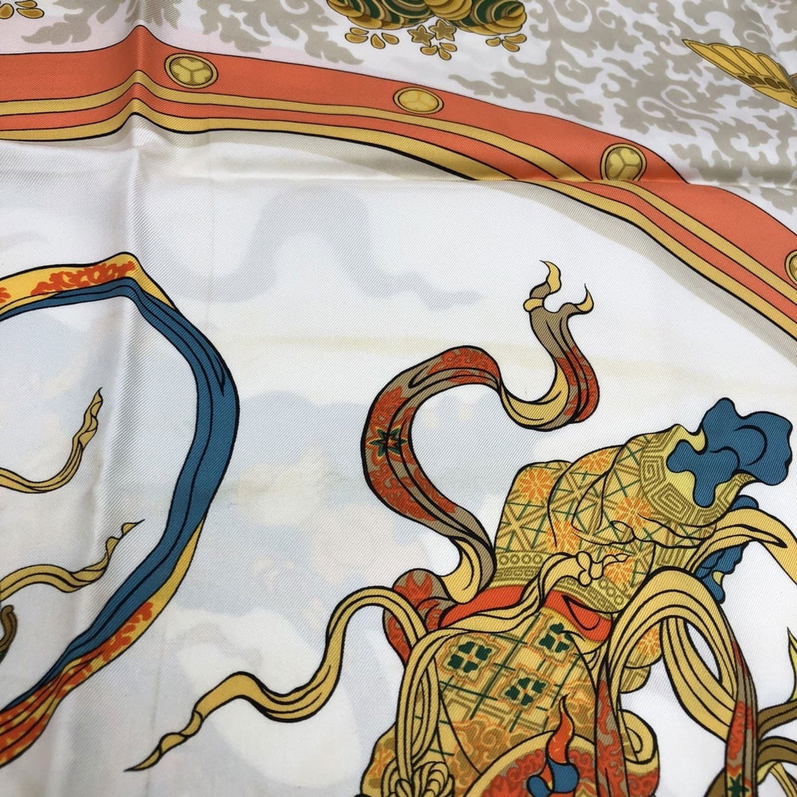 Silk Hermes Scarf - 6