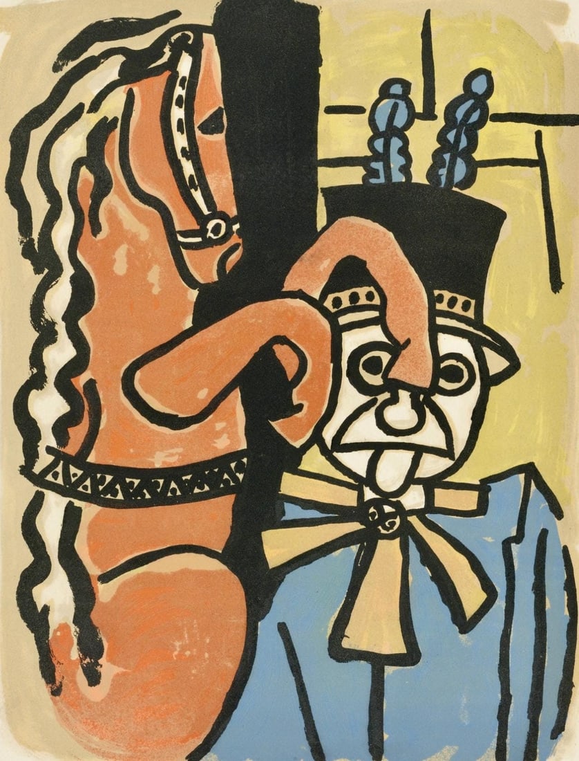 Lithograph - Fernand Lger - Composition - Cirque - Lithographies Originales: Lithograph - Fernand Lger - Composition - Cirque - Lithographies Originales This listing features Lithograph - Fernand Lger - Composition - Cirque - Lithographies Originales. Item specifics are provid