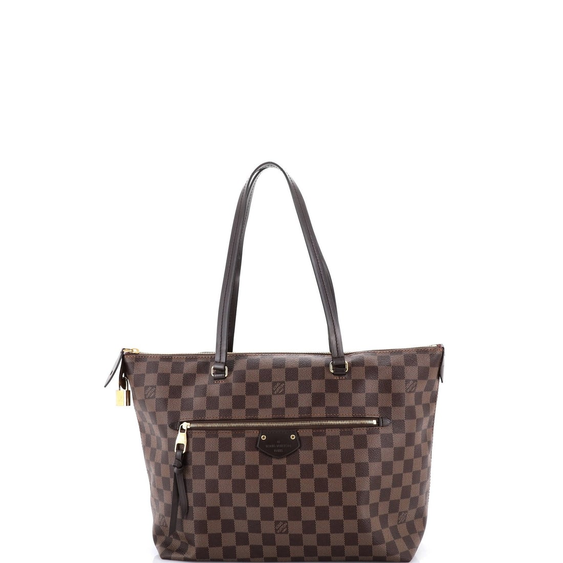 PM Louis Vuitton Iena Tote Damier: PM Louis Vuitton Iena Tote Damier This listing features PM Louis Vuitton Iena Tote Damier. Item specifics are provided below. Item Specifics: Brand: Louis Vuitton Exterior Material: Canvas Coated Styl