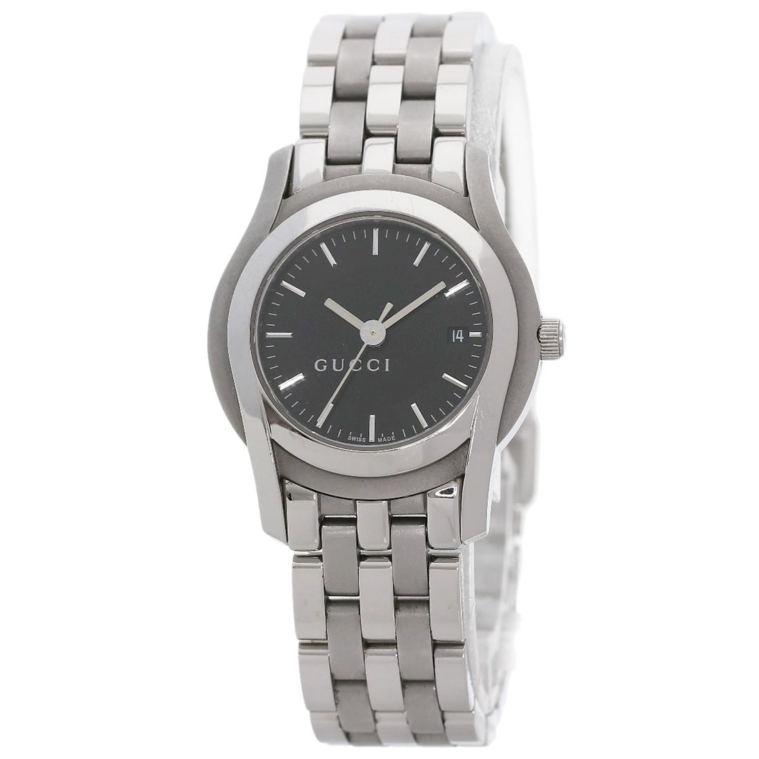 Steel GUCCI Round face Watches 5500L Stainless Steel/ Stainless: Steel GUCCI Round face Watches 5500L Stainless Steel/ Stainless This listing features Steel GUCCI Round face Watches 5500L Stainless Steel/ Stainless. Item specifics are provided below. Item Specifics