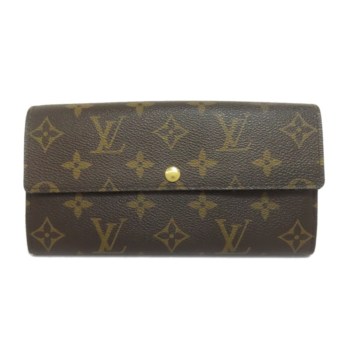 coin LOUIS VUITTON M60232 Portefeiulle Sarah Fullri Long wallet (with (1 of 20)