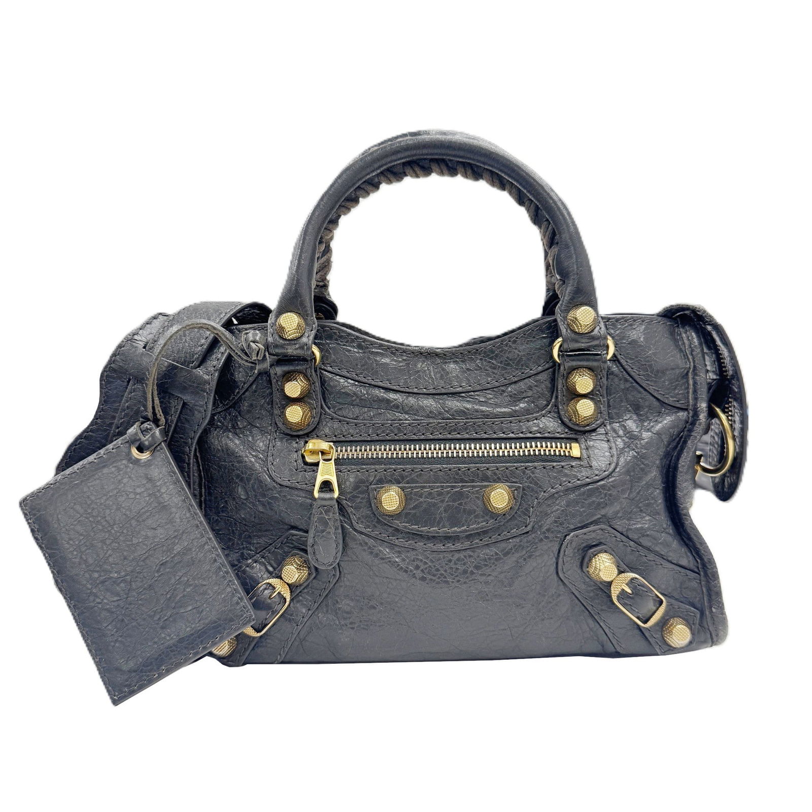 Shoulder Bag Leather - Balenciaga Handbag: Shoulder Bag Leather - Balenciaga Handbag This listing features Shoulder Bag Leather - Balenciaga Handbag. Item specifics are provided below. Item Specifics: Brand: Balenciaga Type: Handbag,