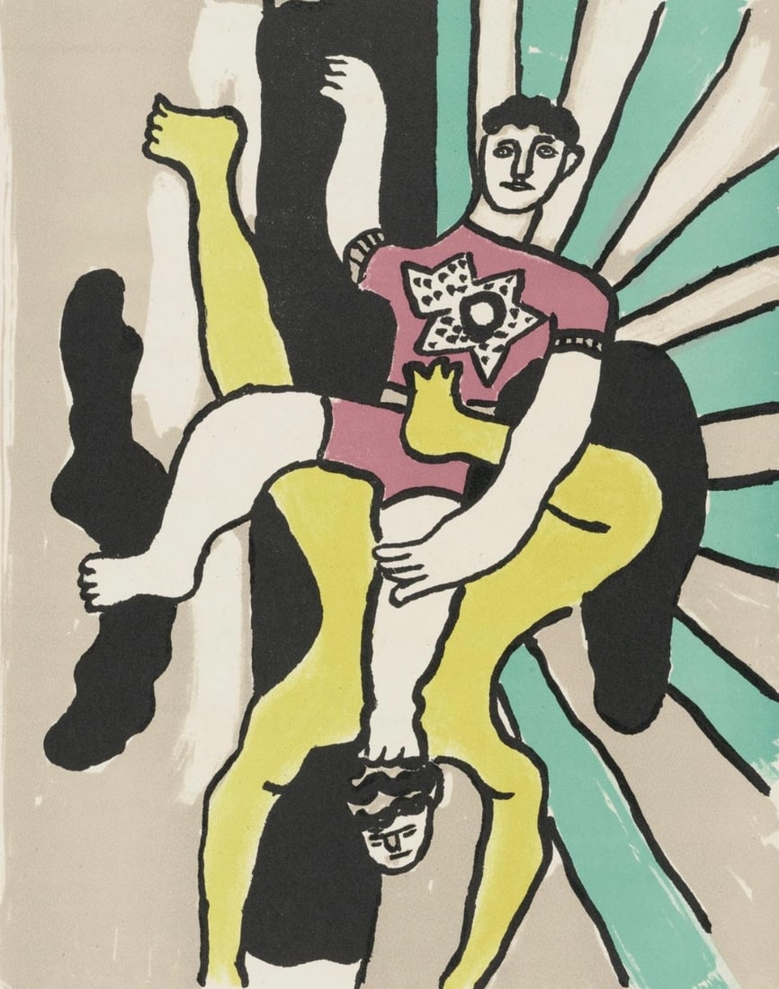 Lithograph - Fernand Lger - Composition - Cirque - Lithographies Originales (1 of 7)