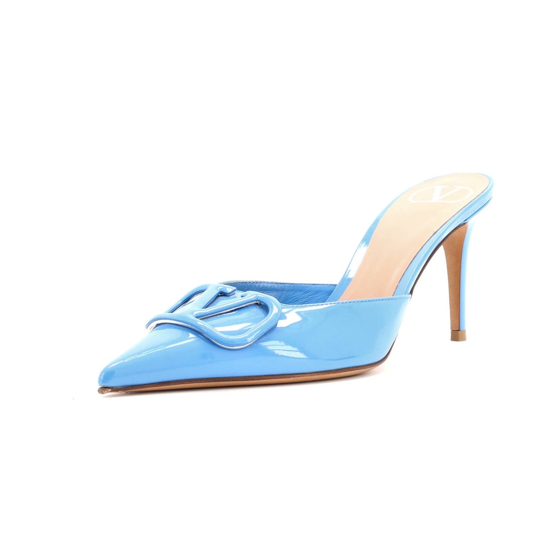 80 Valentino Garavani Women's VLogo Heeled Mules Patent: 80 Valentino Garavani Women's VLogo Heeled Mules Patent This listing features 80 Valentino Garavani Women's VLogo Heeled Mules Patent. Item specifics are provided below. Item Specifics: Brand: Valenti